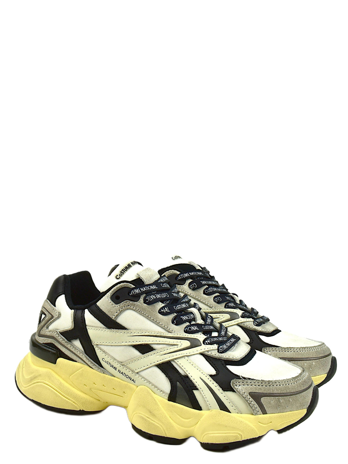 SNEAKERS C.N.C. COSTUME NATIONAL 32103 BIANCO/NERO