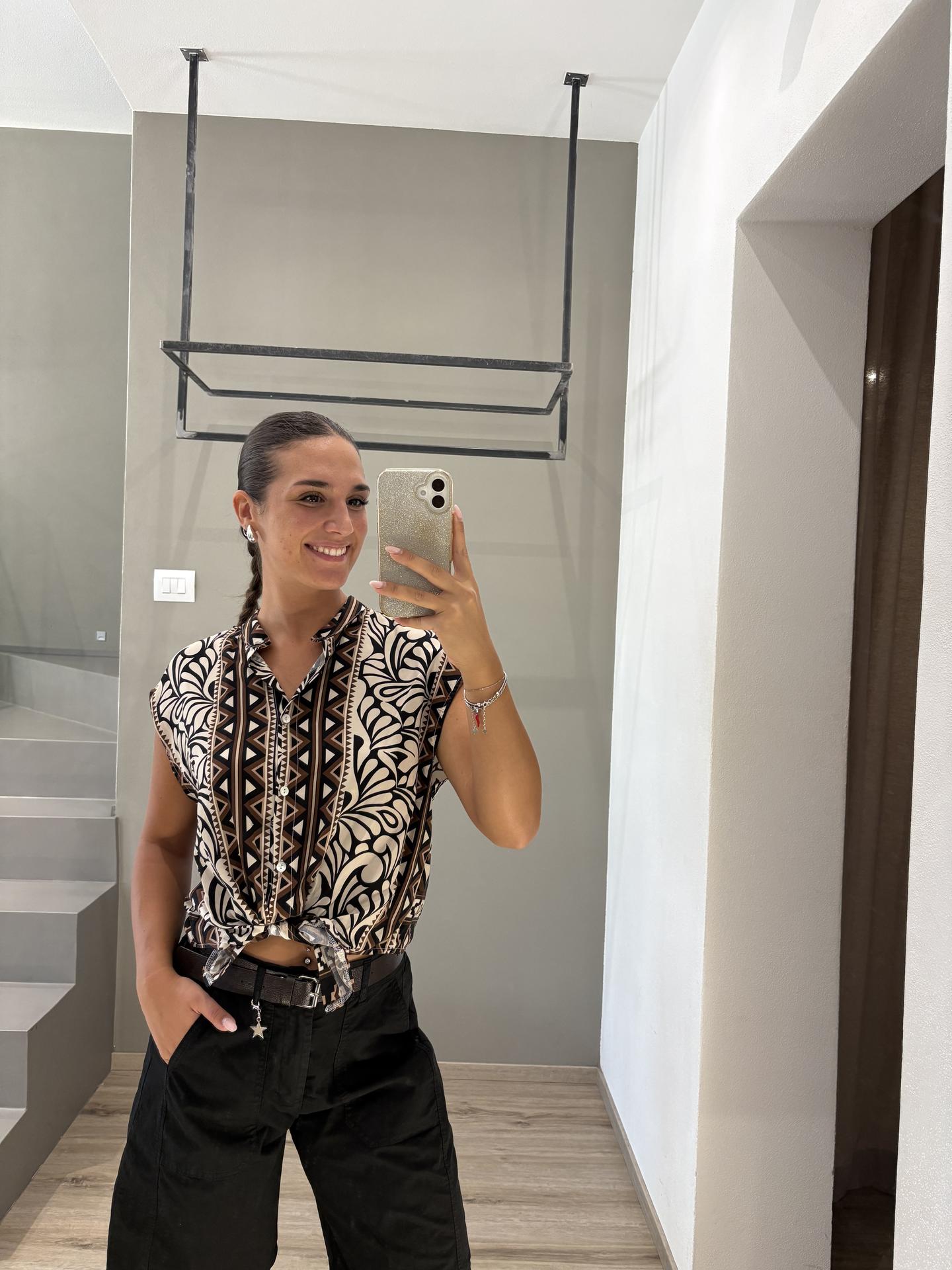 CAMICIA SUSY MIX 37526M7 NERO