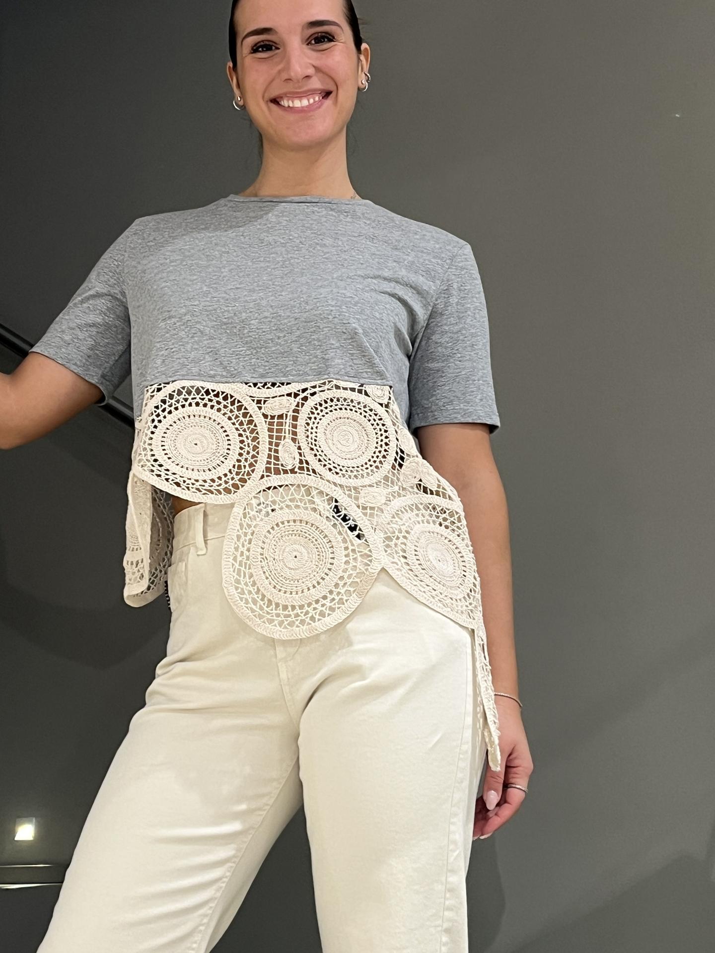 MAGLIA TENSIONE IN FIRENZE 38505 GRIGIO