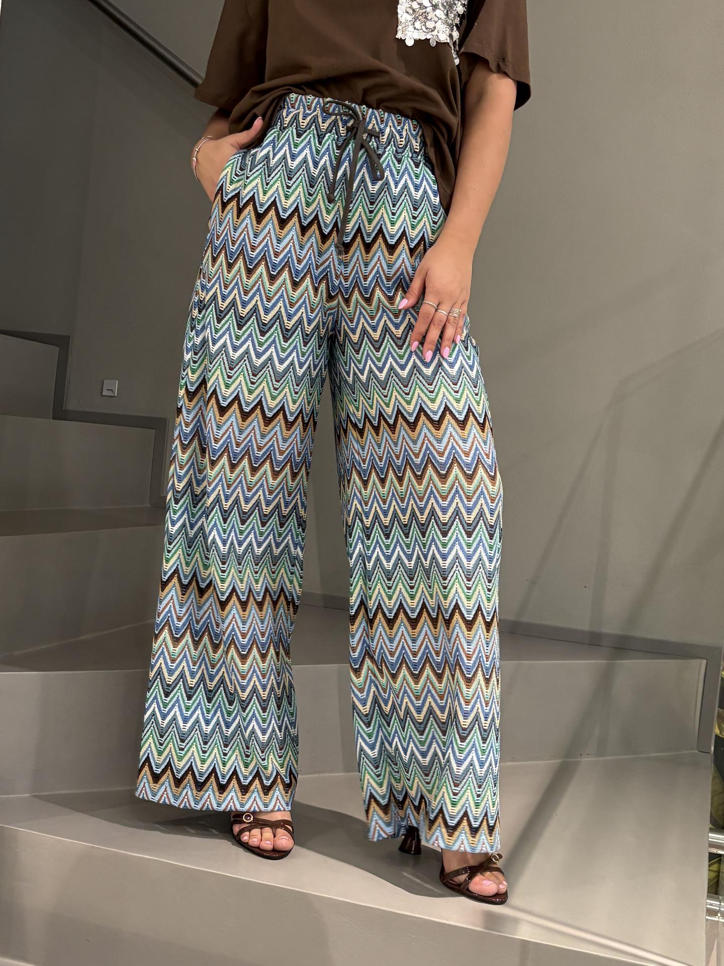 PANTALONE TENSIONE IN FIRENZE 39250 MULTICOLOR