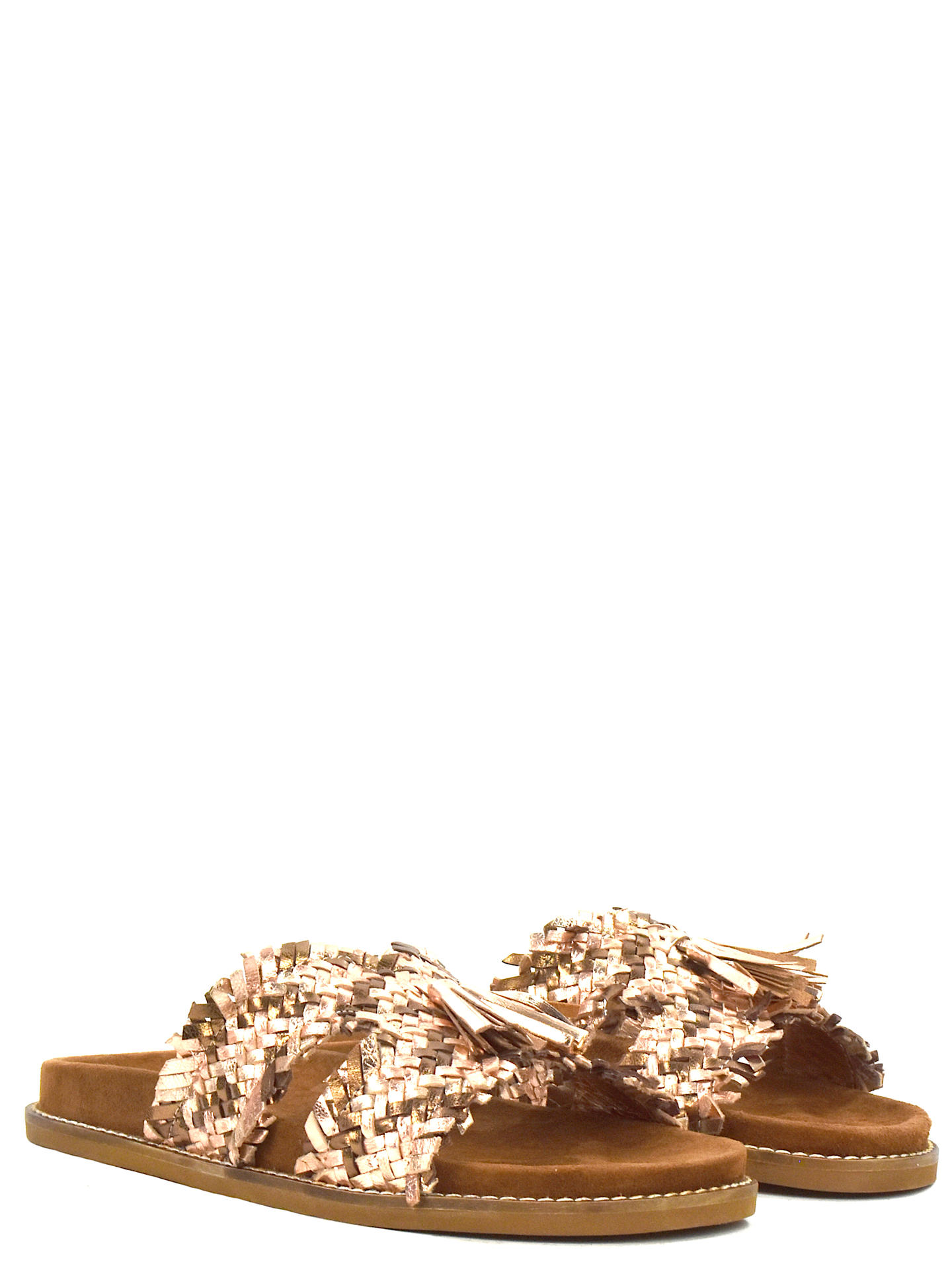 SANDALO BASSO EKP 3953 BRONZO