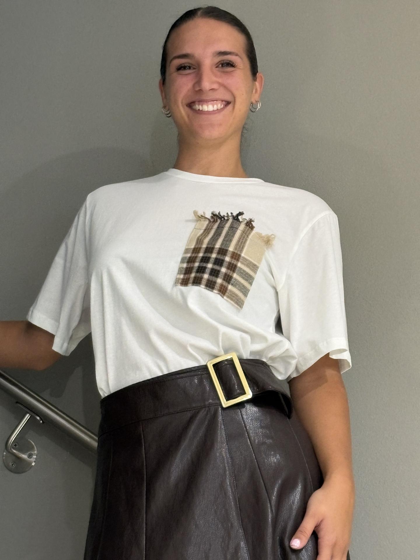 T-SHIRT SUSY MIX 39864 BEIGE