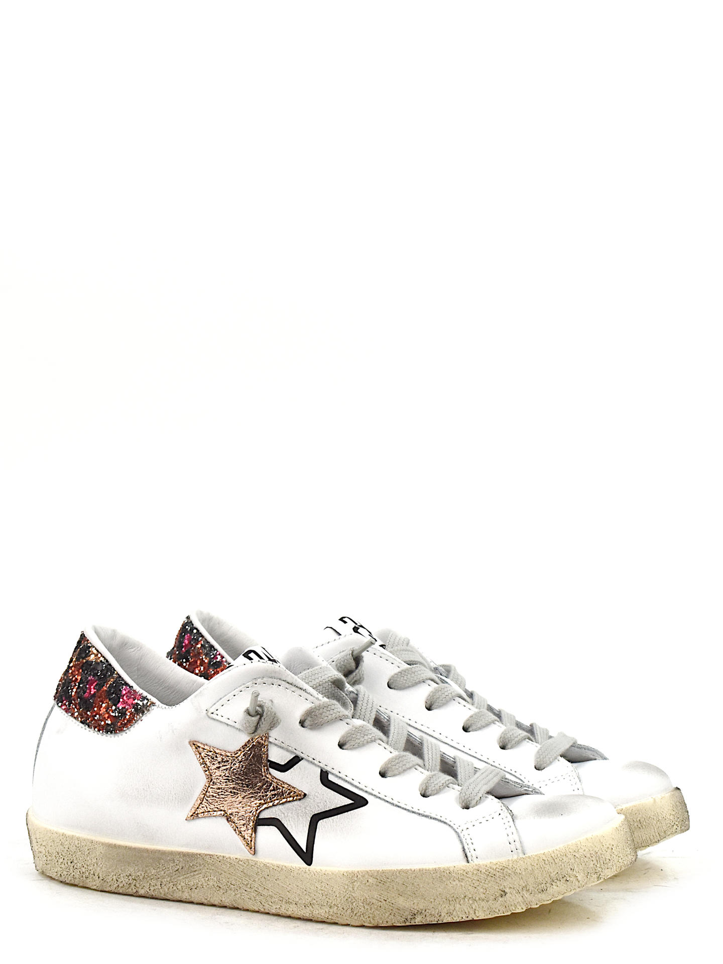 SNEAKERS 2STAR 4022 BIANCO