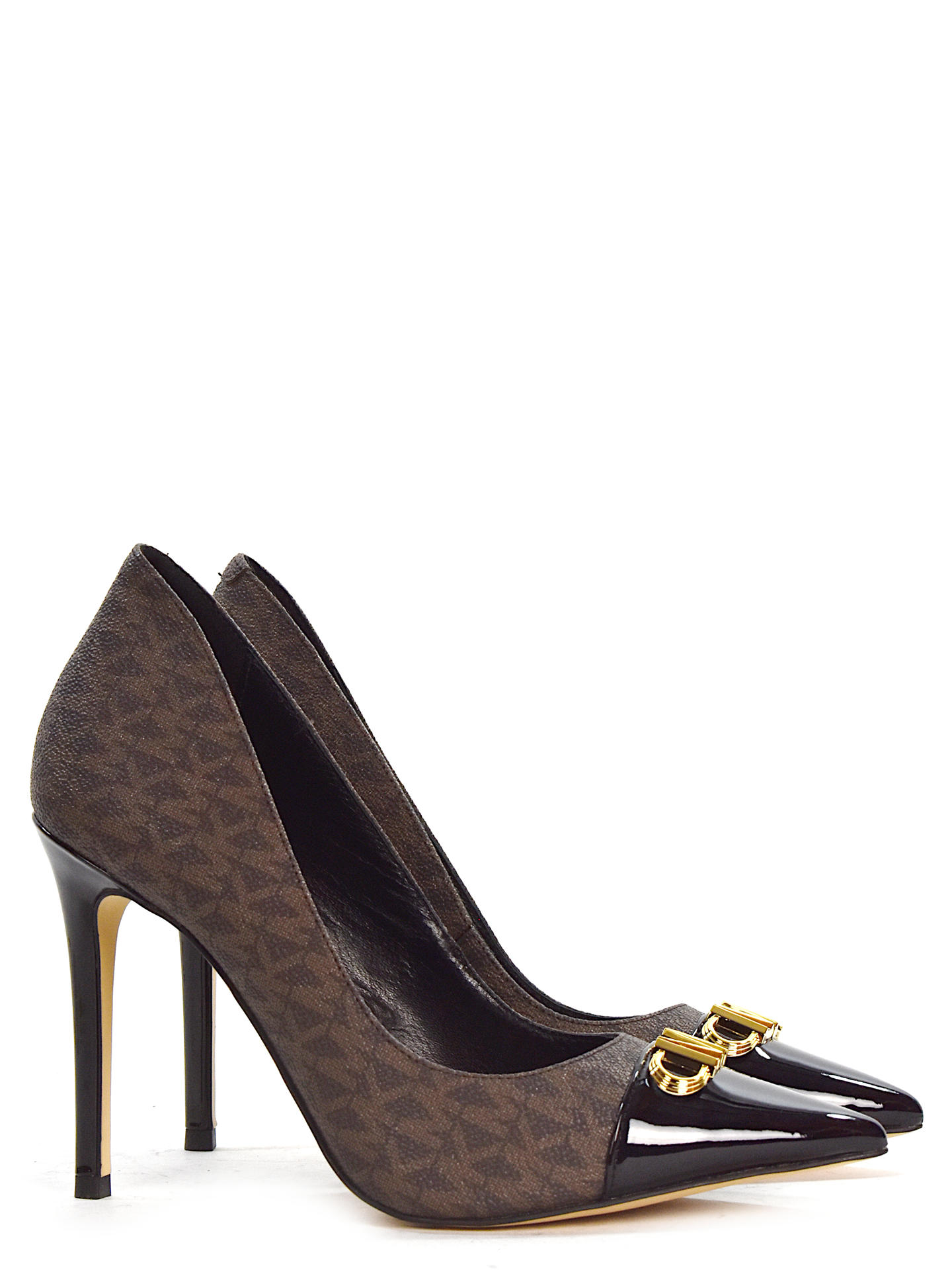 DECOLLETE MICHAEL KORS 40F2PKHP1B NERO/MARRONE