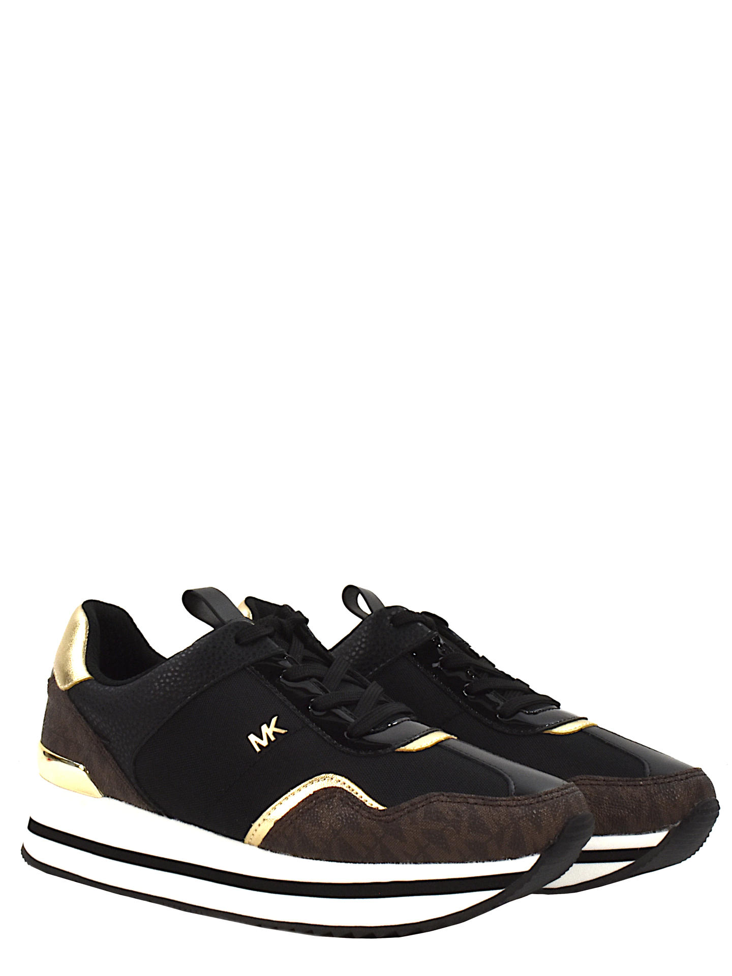 SNEAKERS MICHAEL KORS 43R4RNFSCD NERO/MARRONE