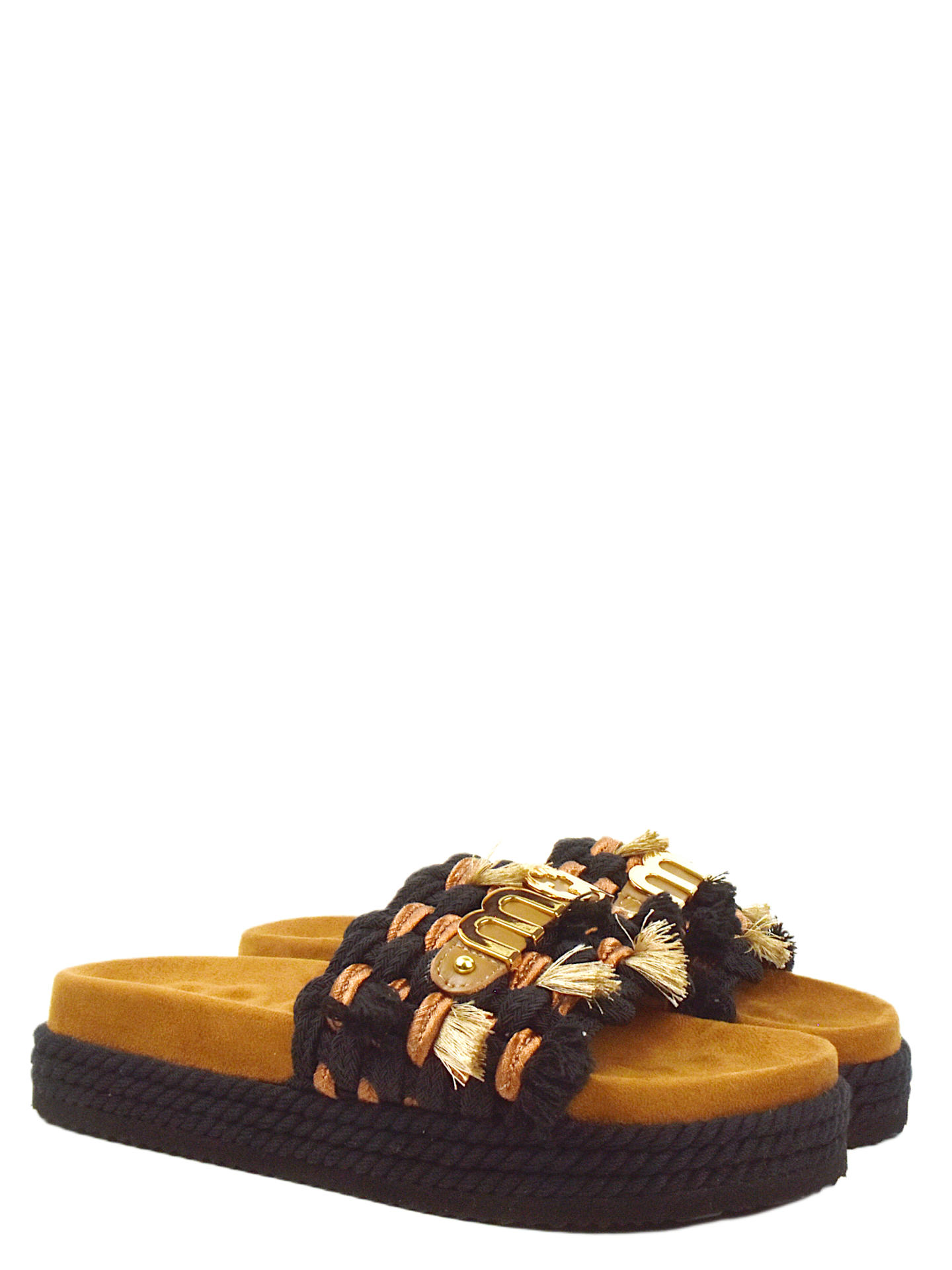 SANDALO BASSO MOU 451008 NERO