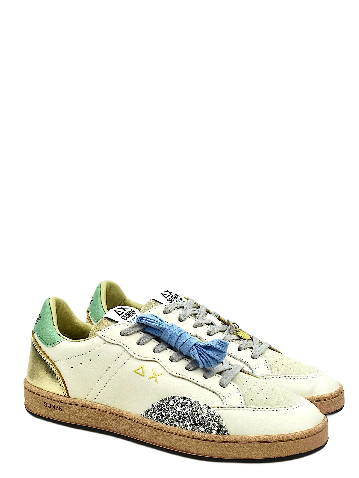 SNEAKERS SUN68 46249 BIANCO/VERDE