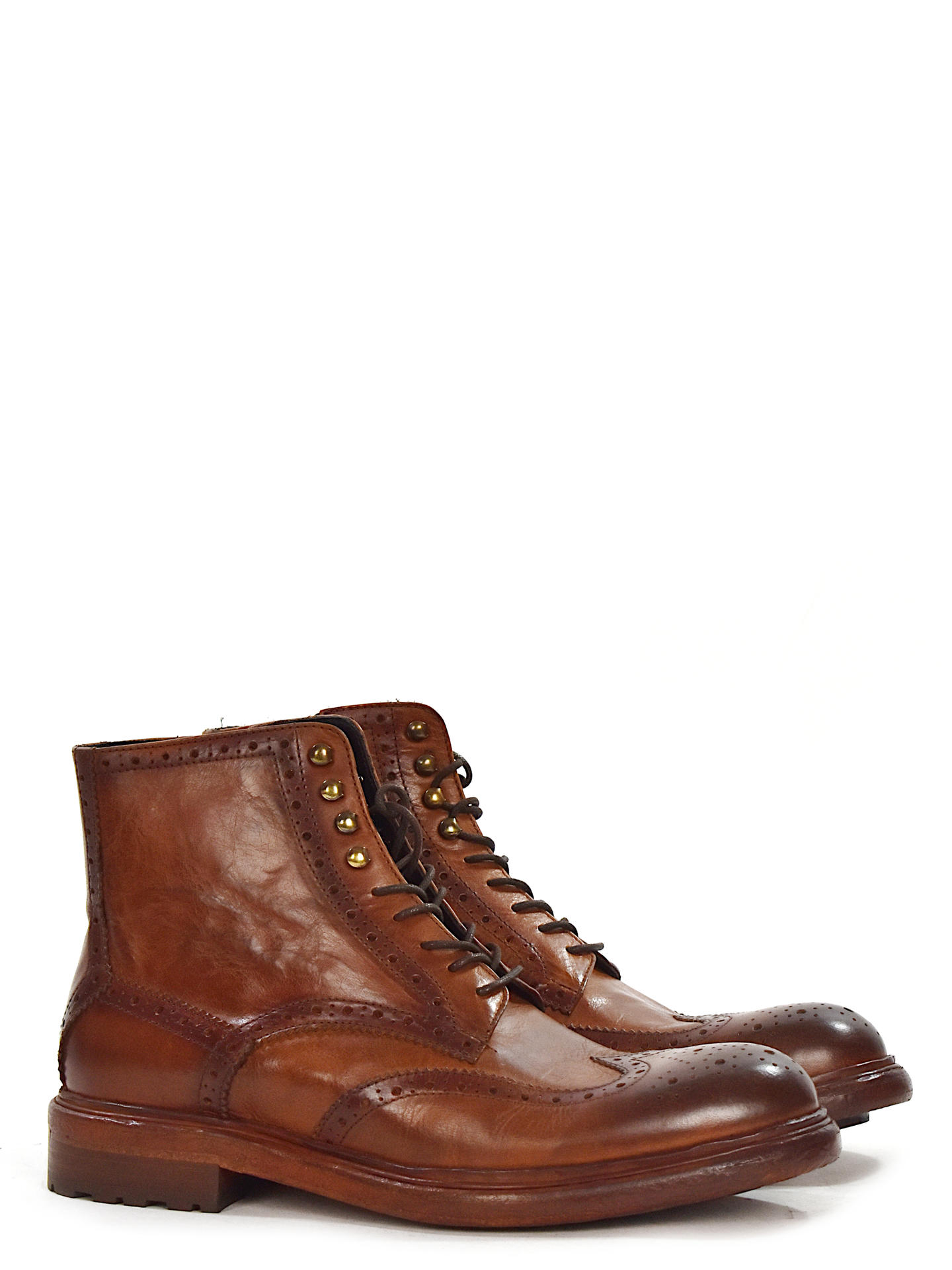 STIVALETTO CRISPINIANO 482ZP MARRONE