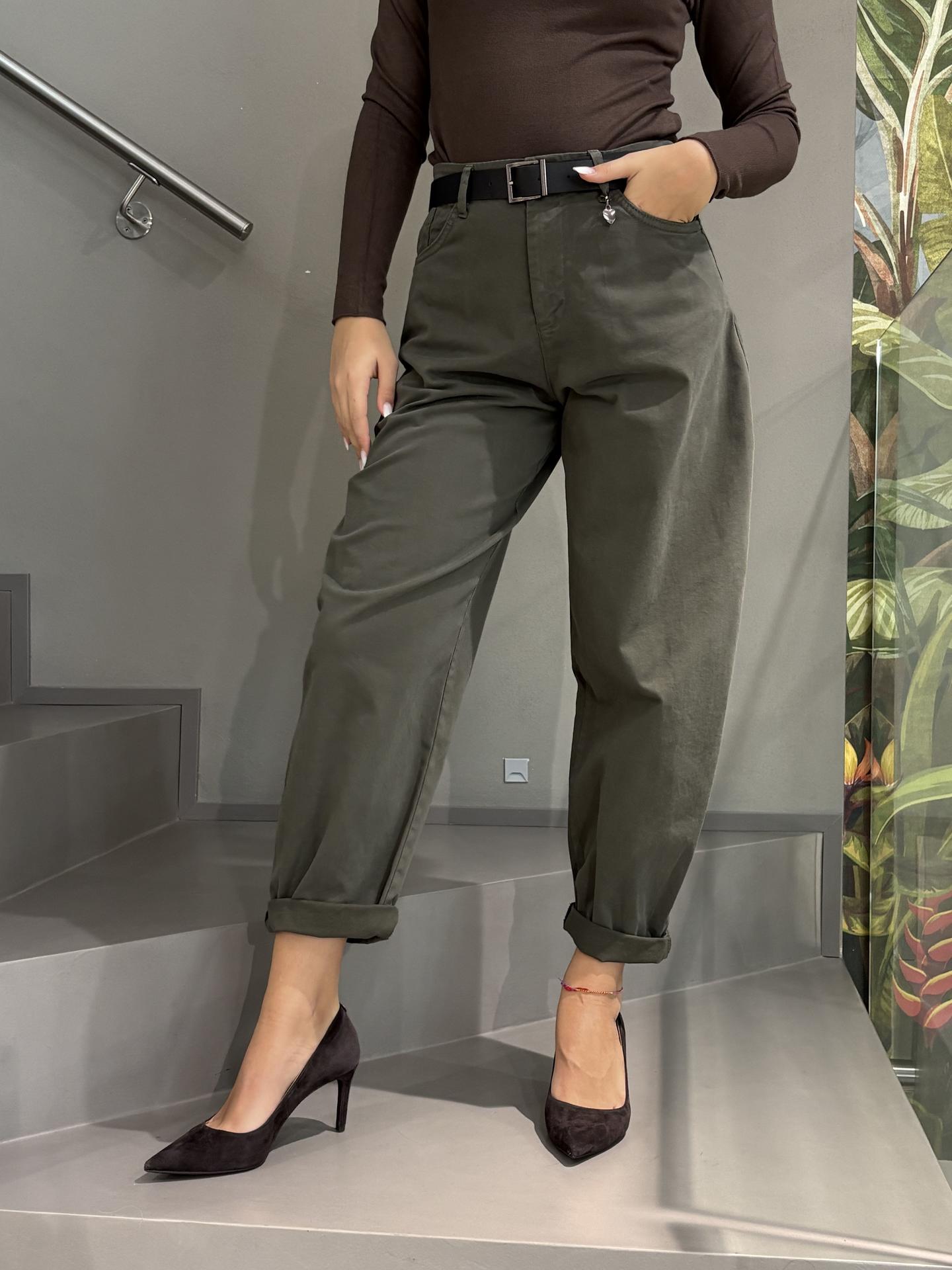 PANTALONE SUSY MIX 60285PMTR MILITARE