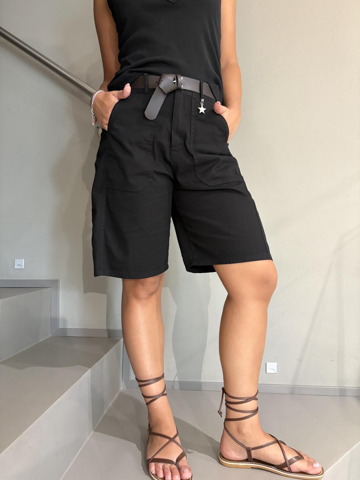 BERMUDA SUSY MIX 60633PN NERO