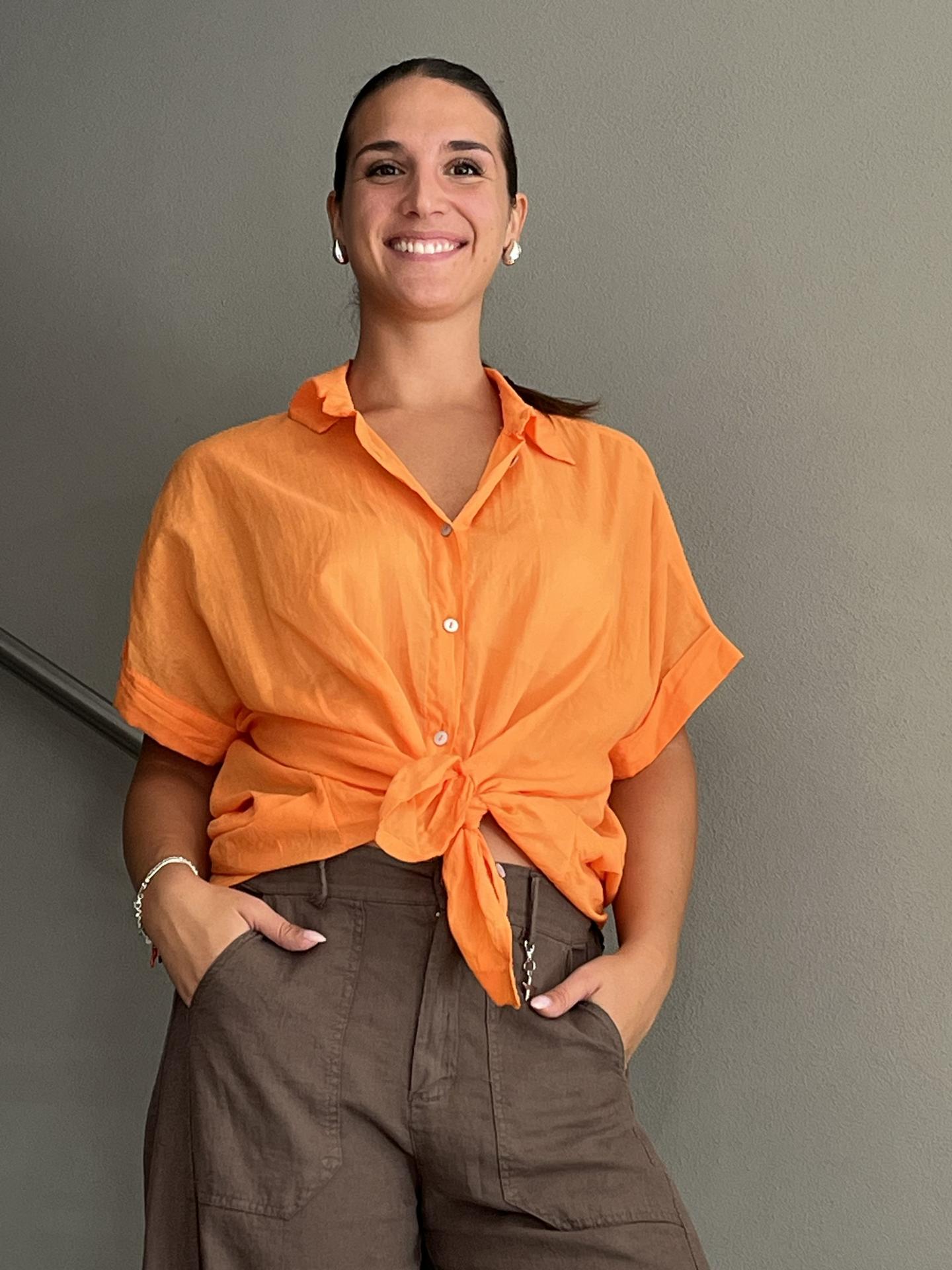 CAMICIA SUSY MIX 60777C ARANCIO