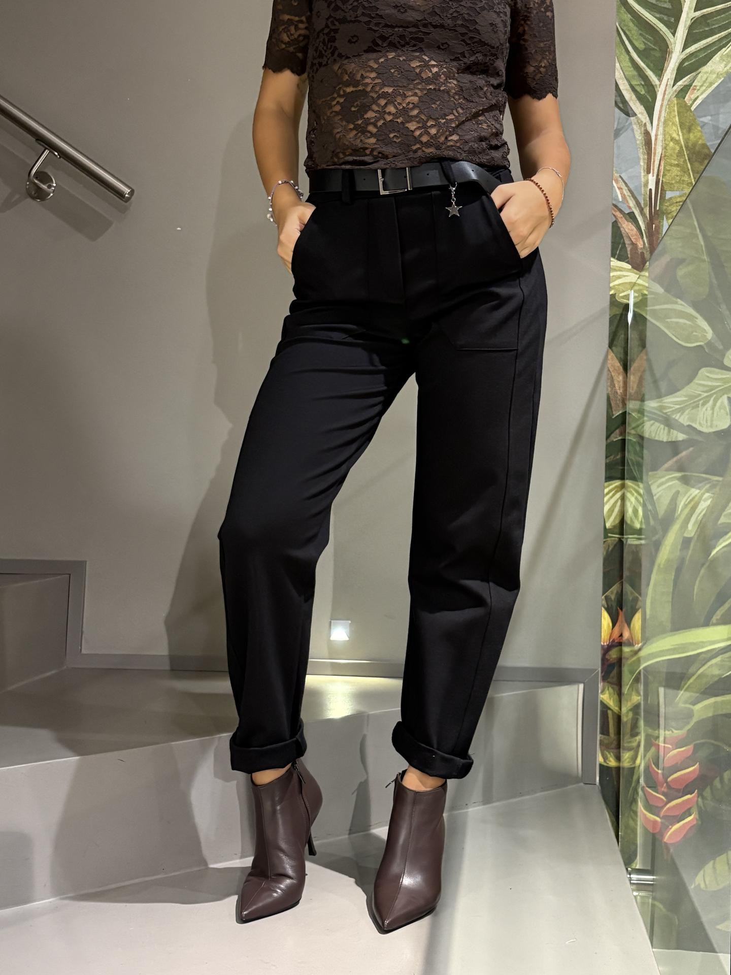 PANTALONE SUSY MIX 61336P NERO
