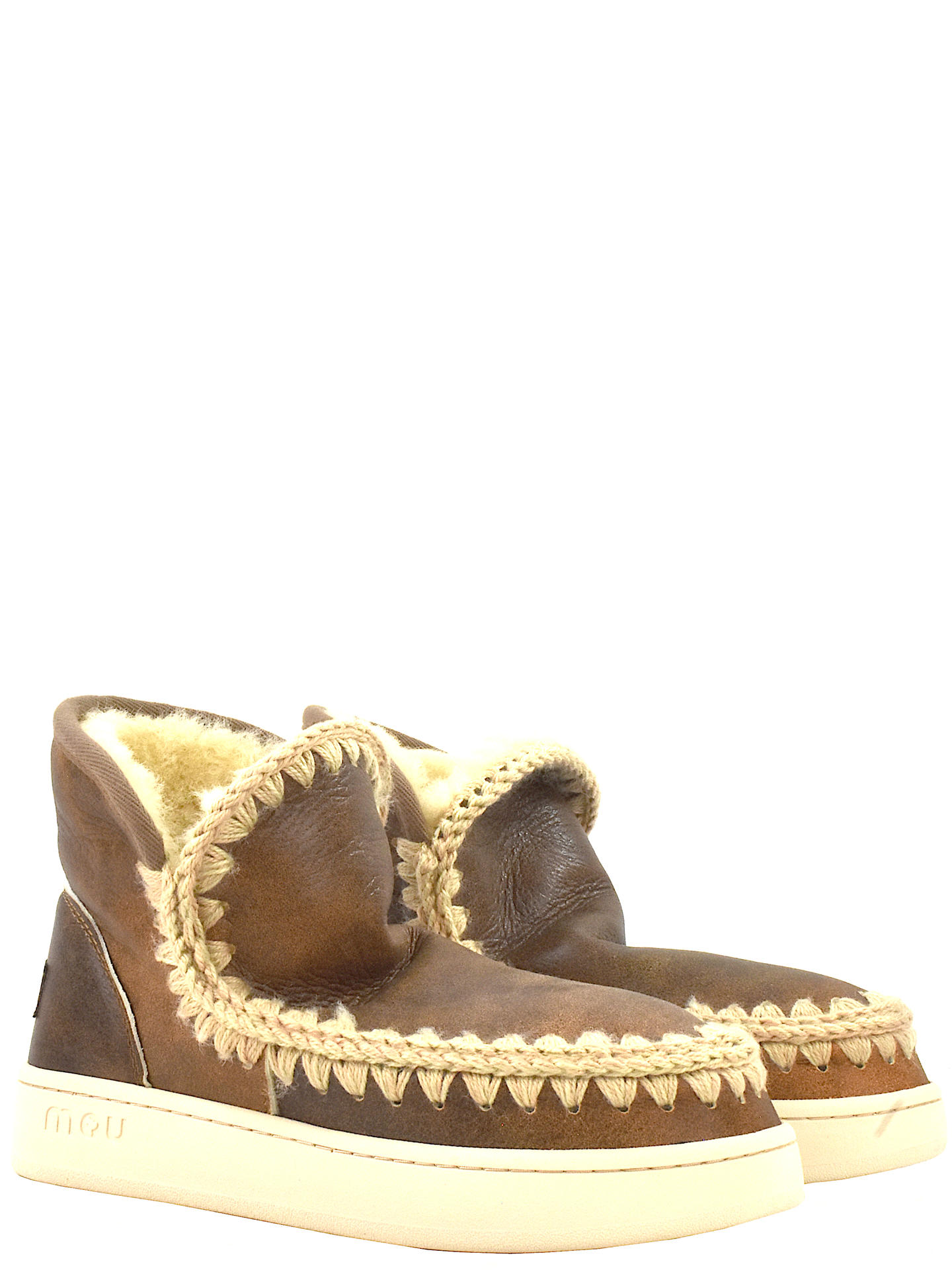 STIVALETTO BASSO MOU 741000 MARRONE