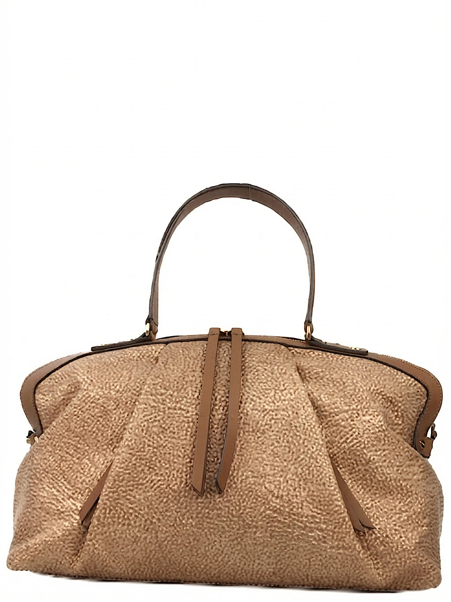 BORSA BORBONESE 91010218 BEIGE