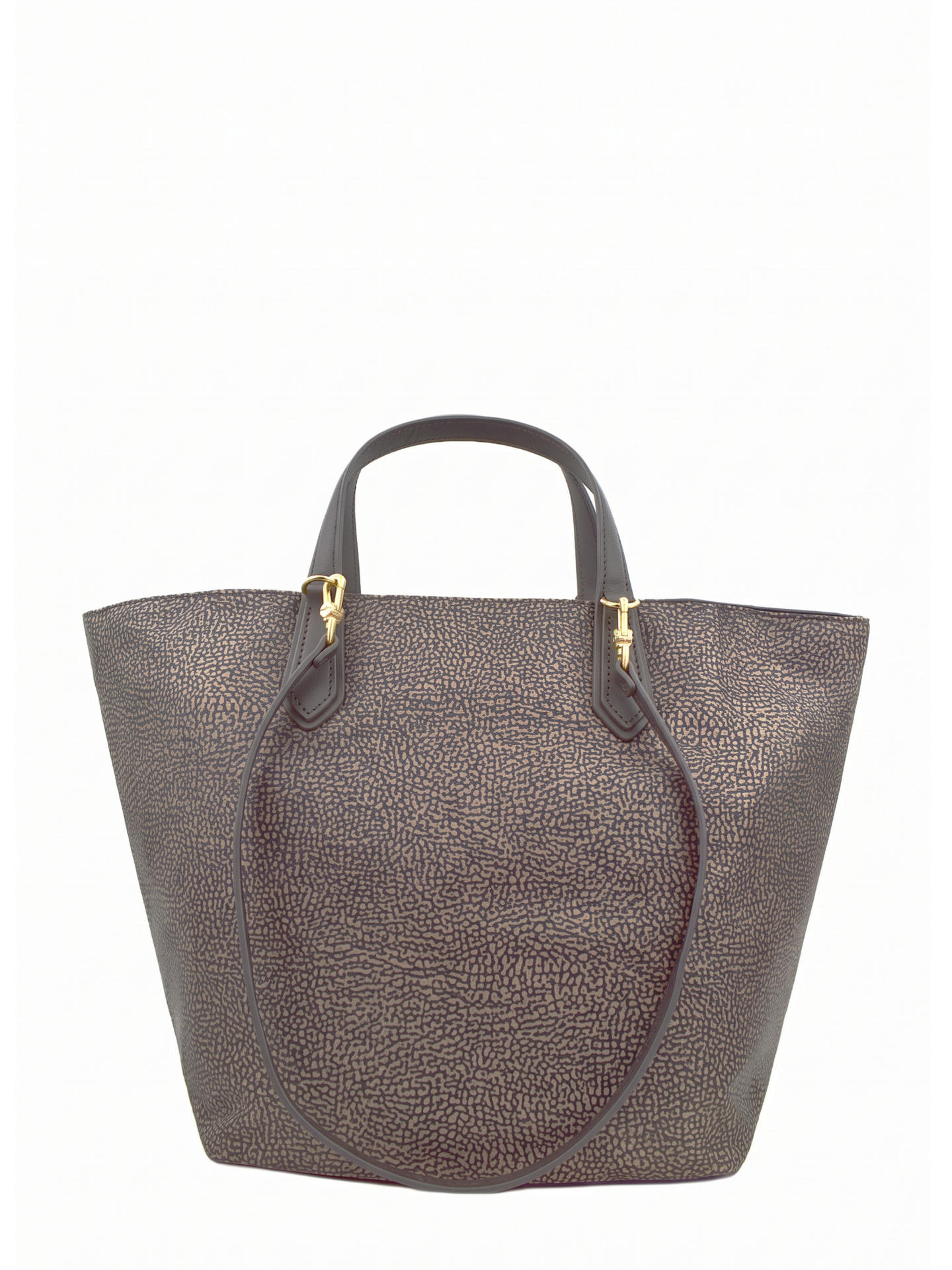 BORSA BORBONESE 91010333 GRIGIO