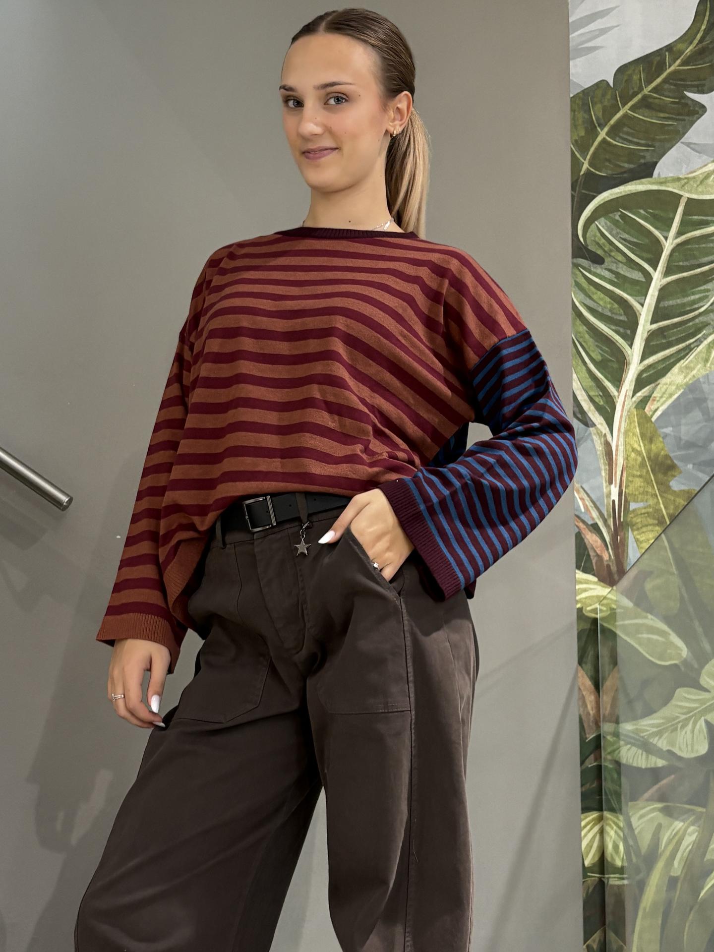 MAGLIA SUSY MIX AI51344 ARANCIO