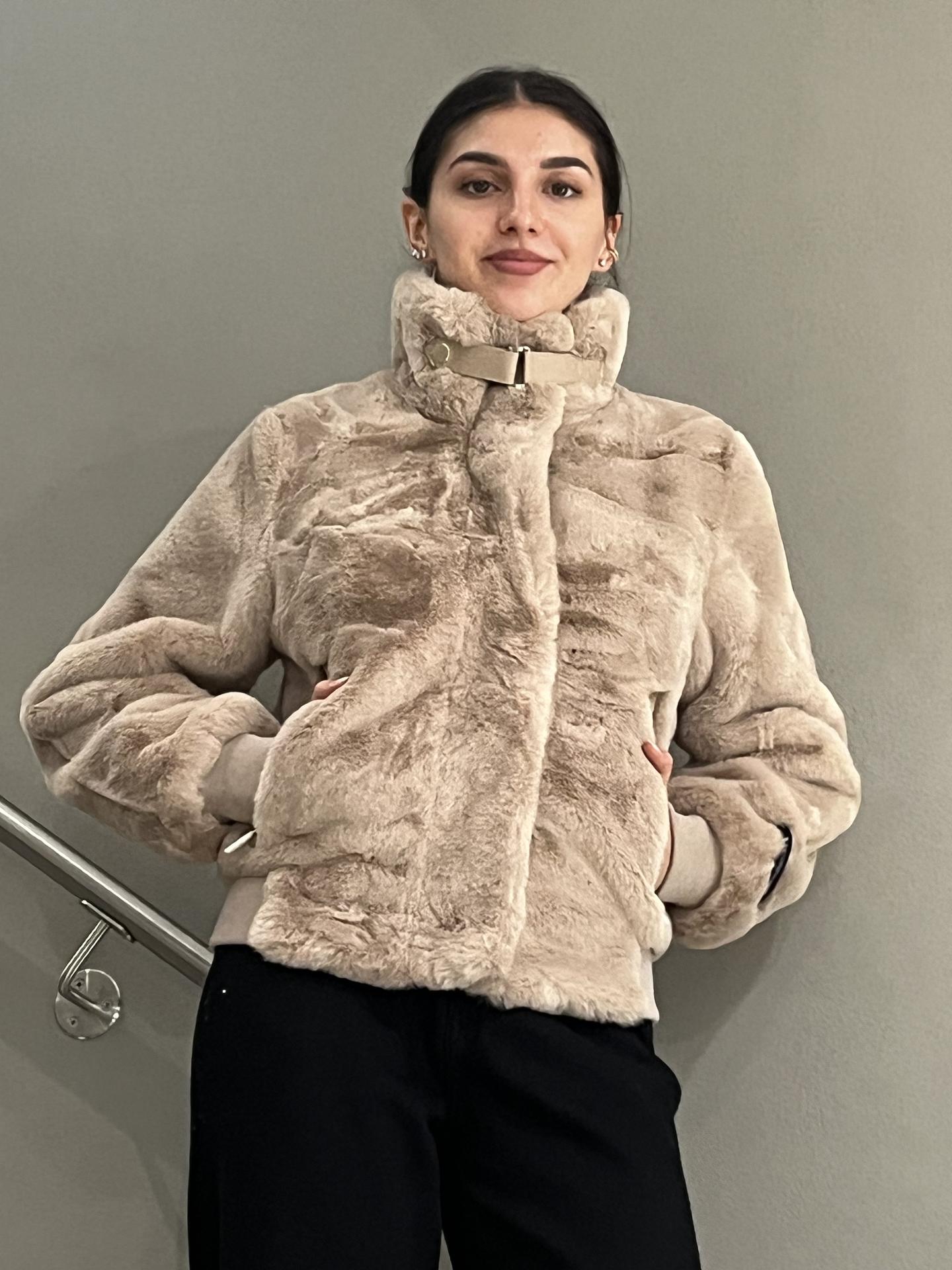 GIUBBINO RINO&PELLE AMBRA BEIGE