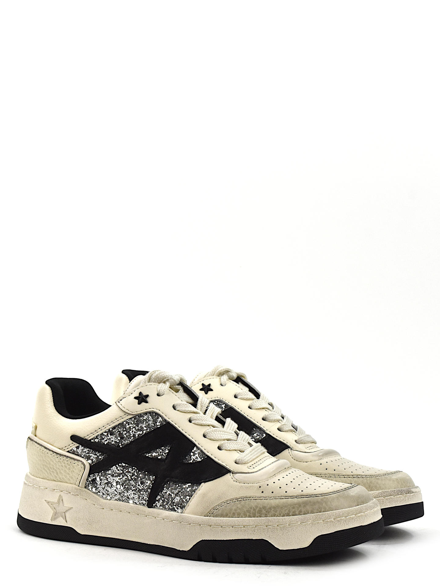 SNEAKERS ASH BLAKE BIANCO/NERO