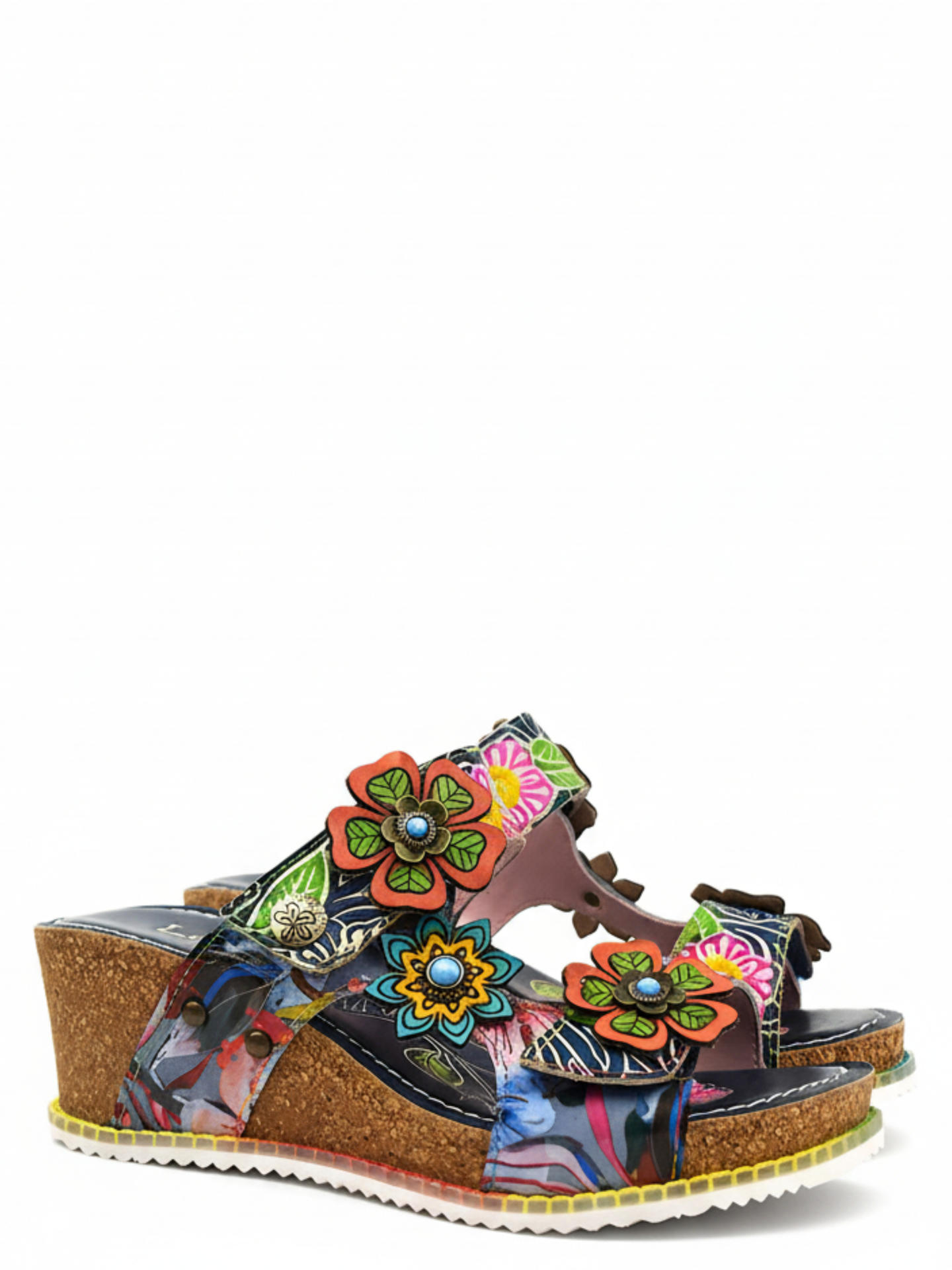 SANDALO ZEPPA LAURA VITA BONITO31 MULTICOLOR