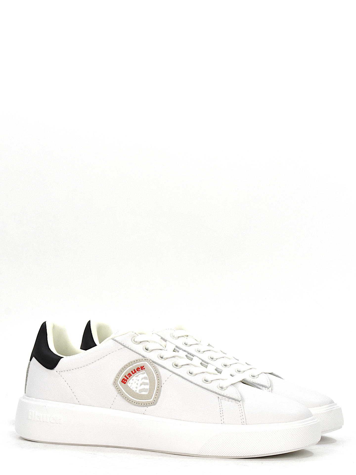 SNEAKERS BLAUER BUCK02 BIANCO/NERO