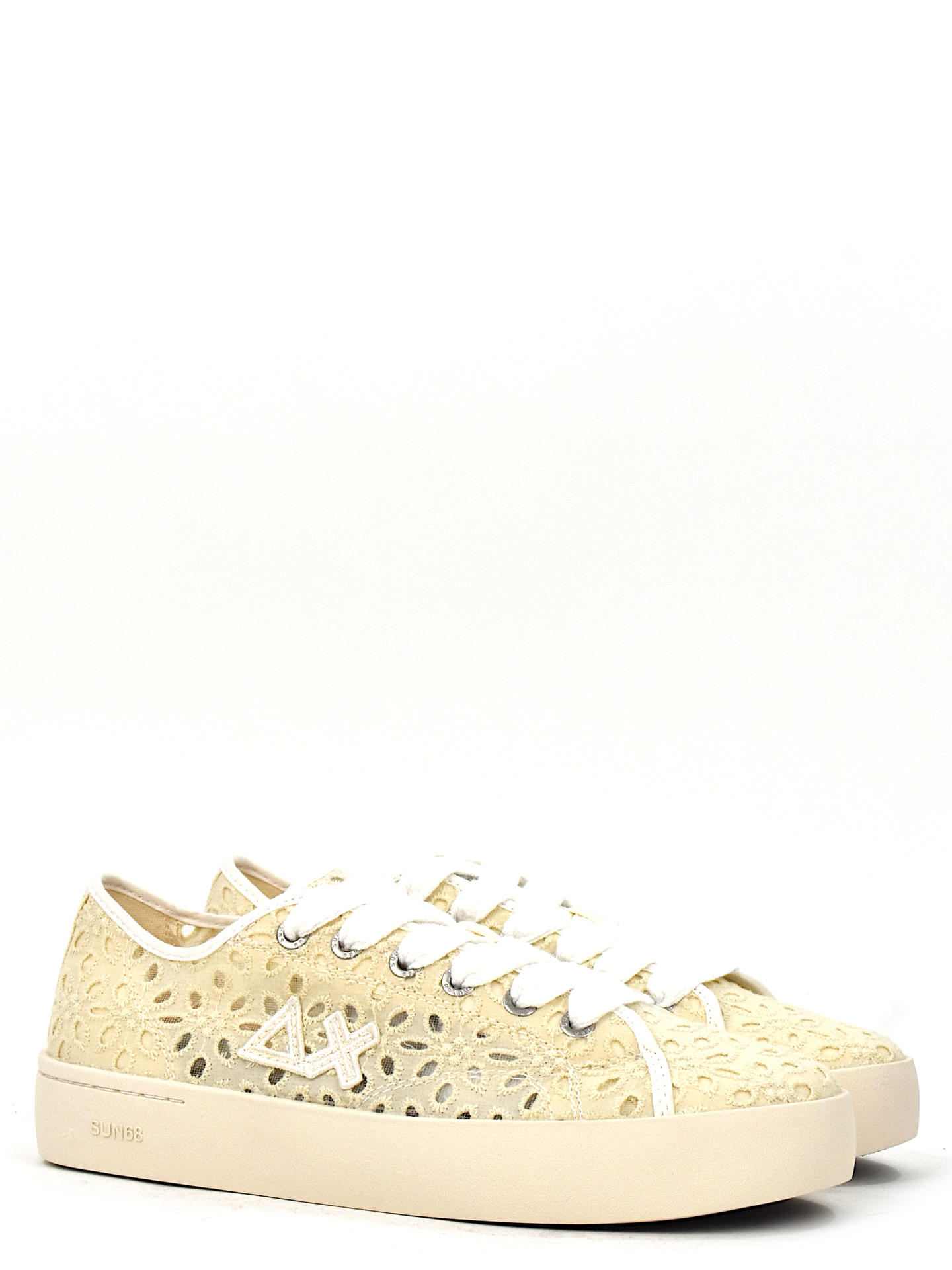 SNEAKERS SUN68 BZ34224 BIANCO/BEIGE