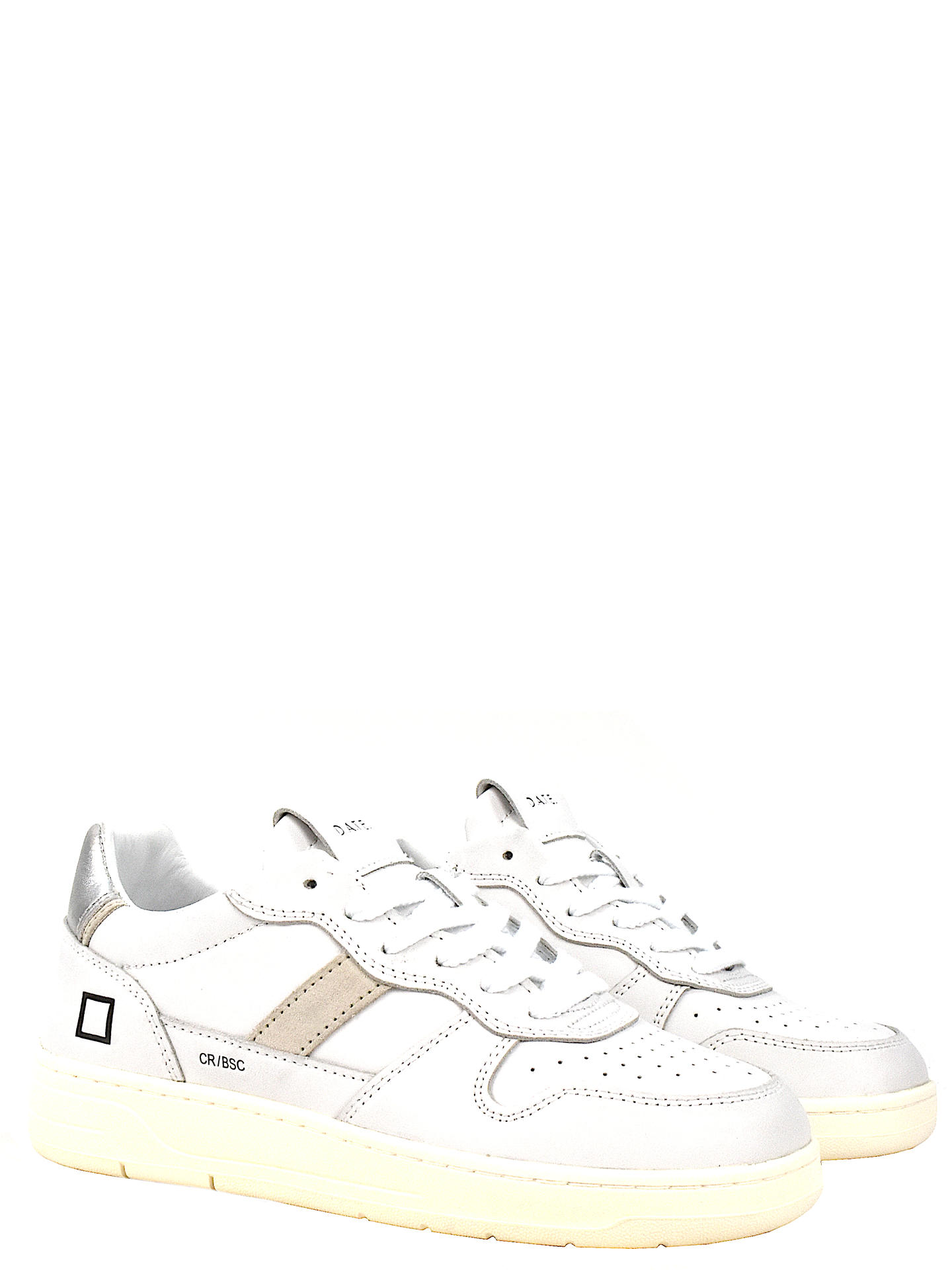 SNEAKERS D.A.T.E C2BAWS BIANCO/ARGENTO
