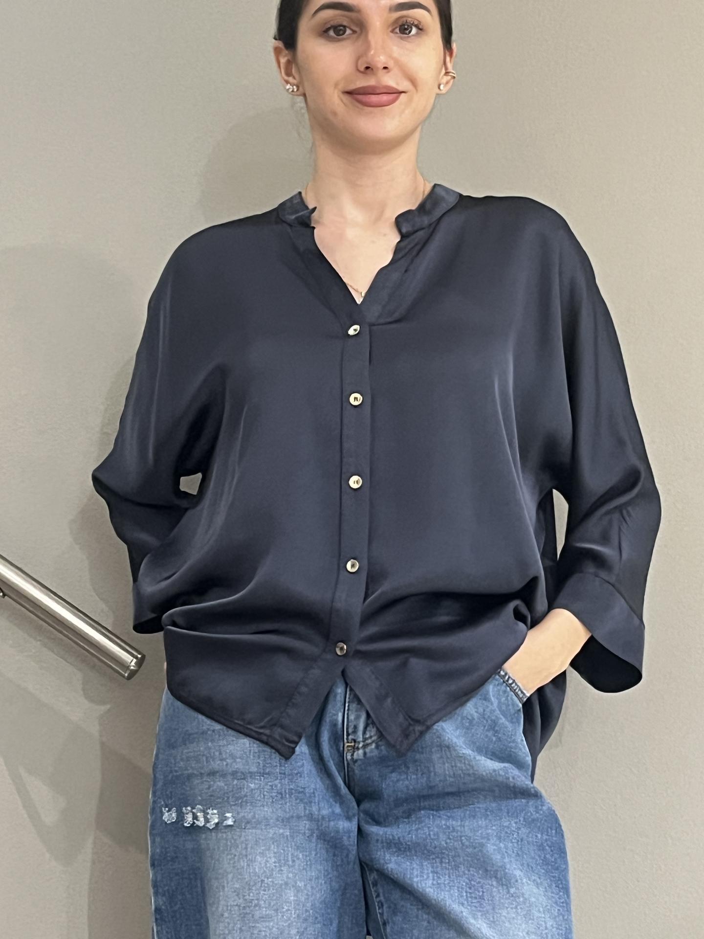 CAMICIA MOTEL C484C22R BLUE