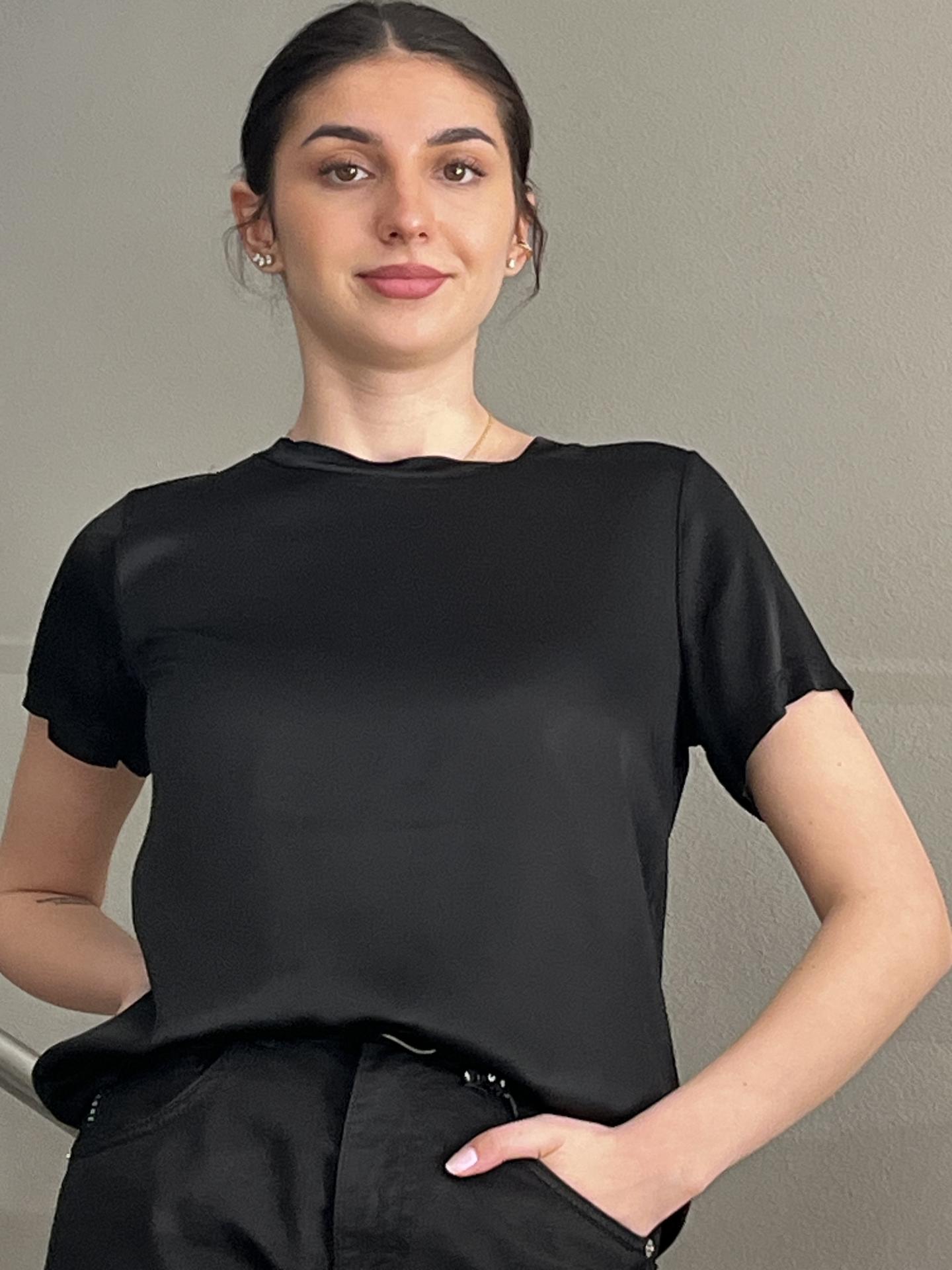 T-SHIRT TENSIONE IN FIRENZE C581B NERO