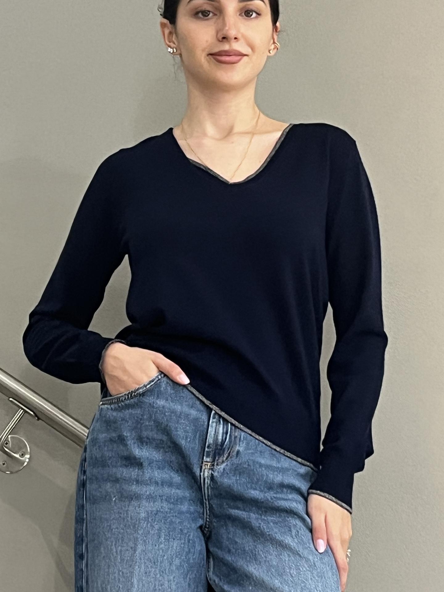 MAGLIA KOCCA CHRISTOPHE BLUE