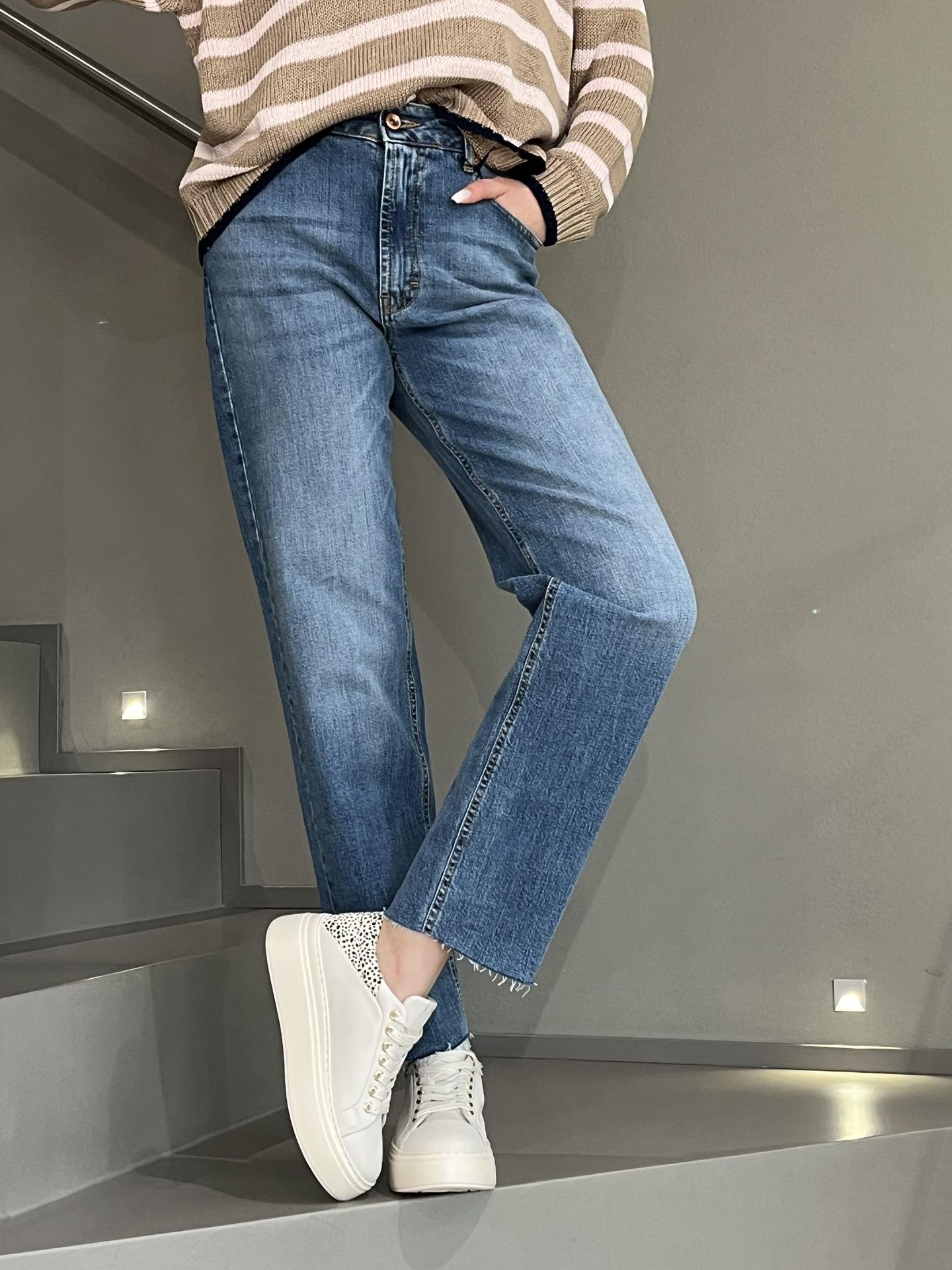 JEANS TENSIONE IN FIRENZE CJ12725 BLUE