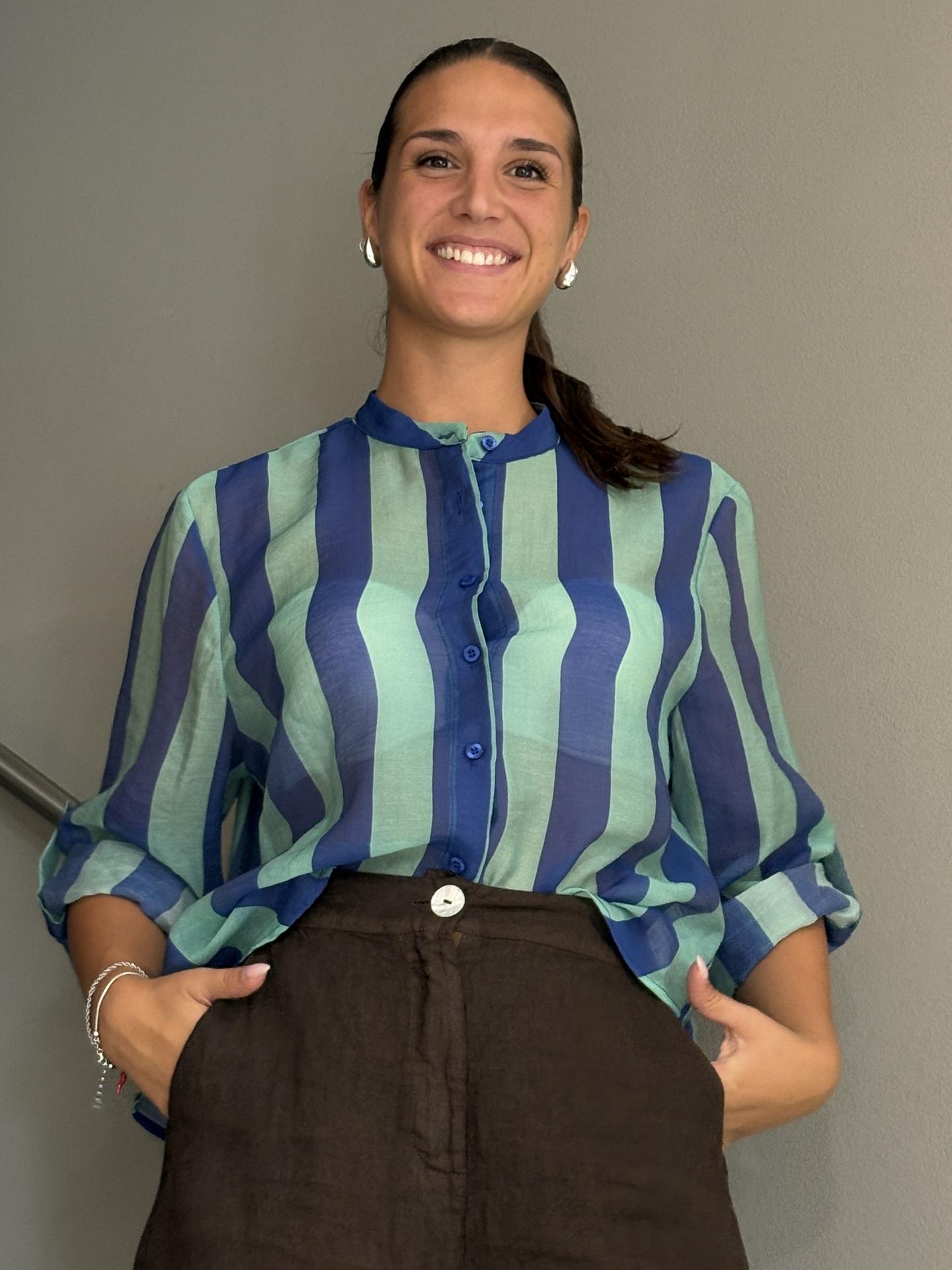 CAMICIA HAVEONE CVSQ422 BLUE
