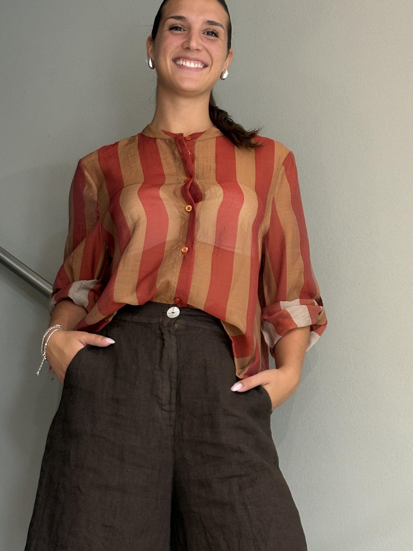 CAMICIA HAVEONE CVSQ422 MARRONE
