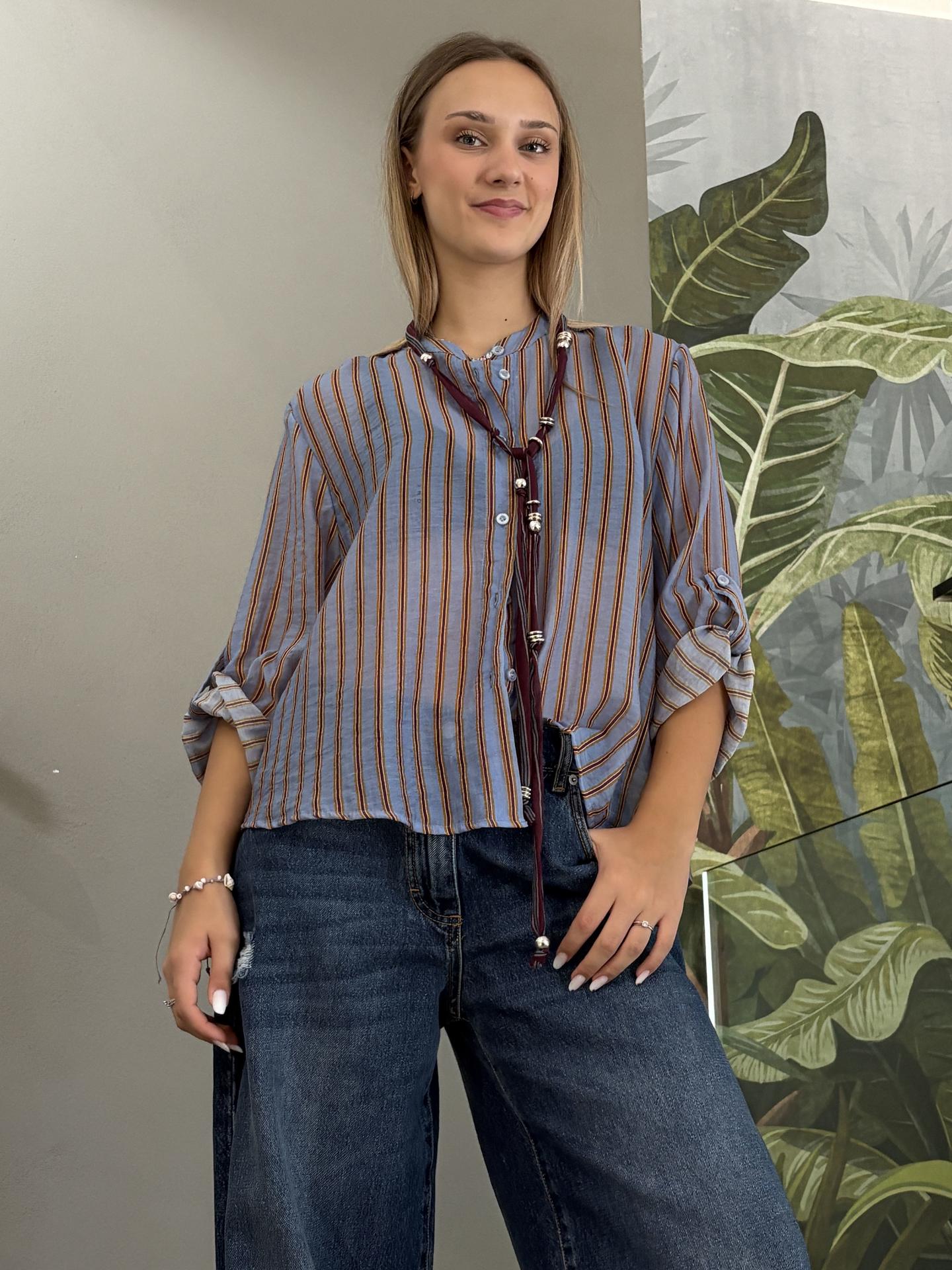 CAMICIA HAVEONE CVSR069 AZZURRO