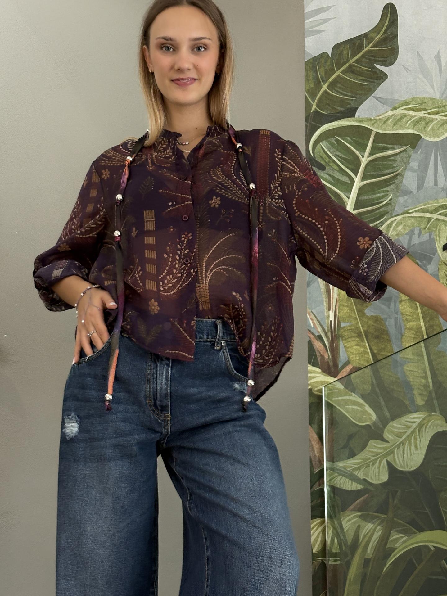 CAMICIA HAVEONE CVSR097 VIOLA