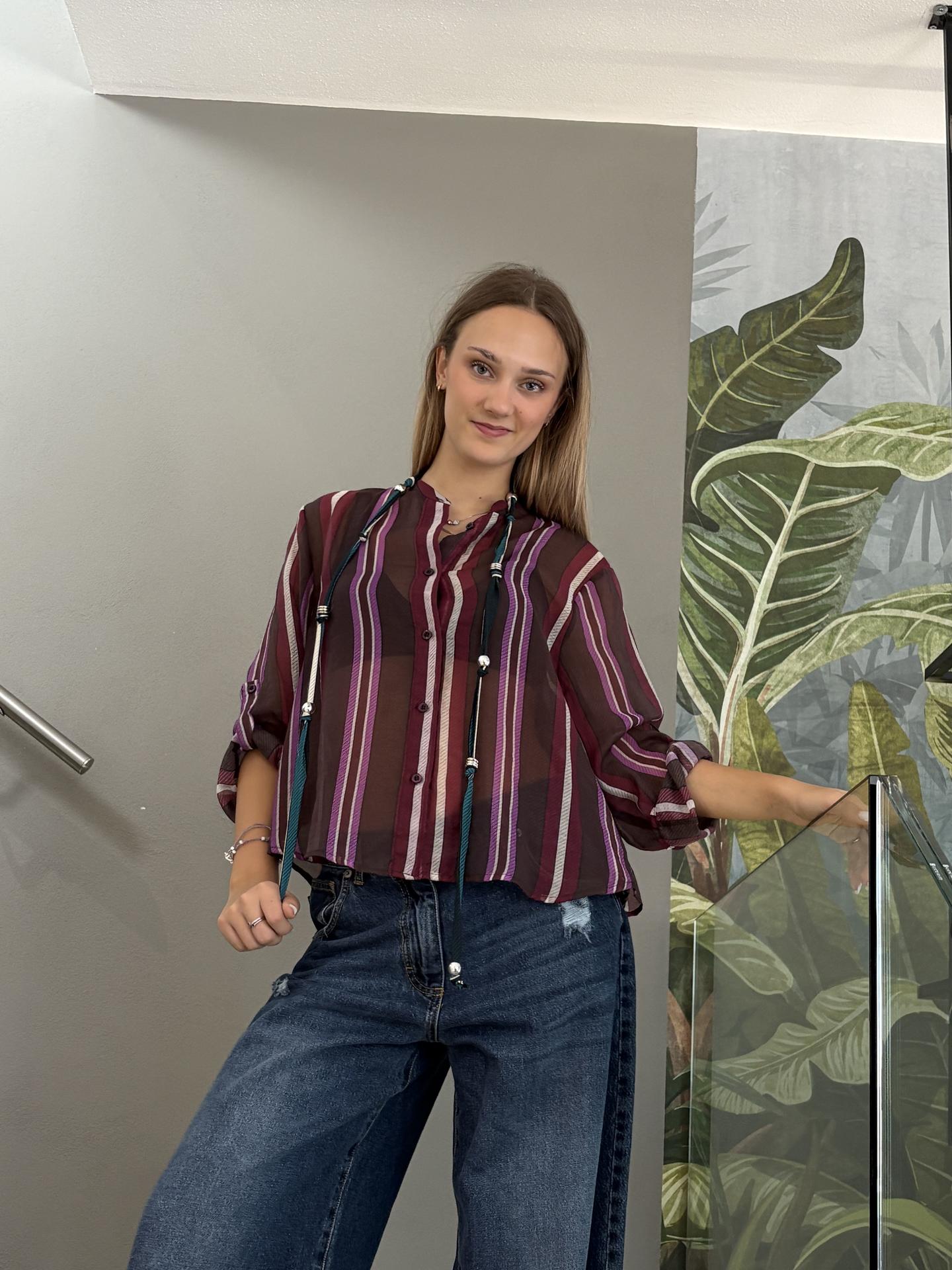CAMICIA HAVEONE CVSR099 BORDEAUX