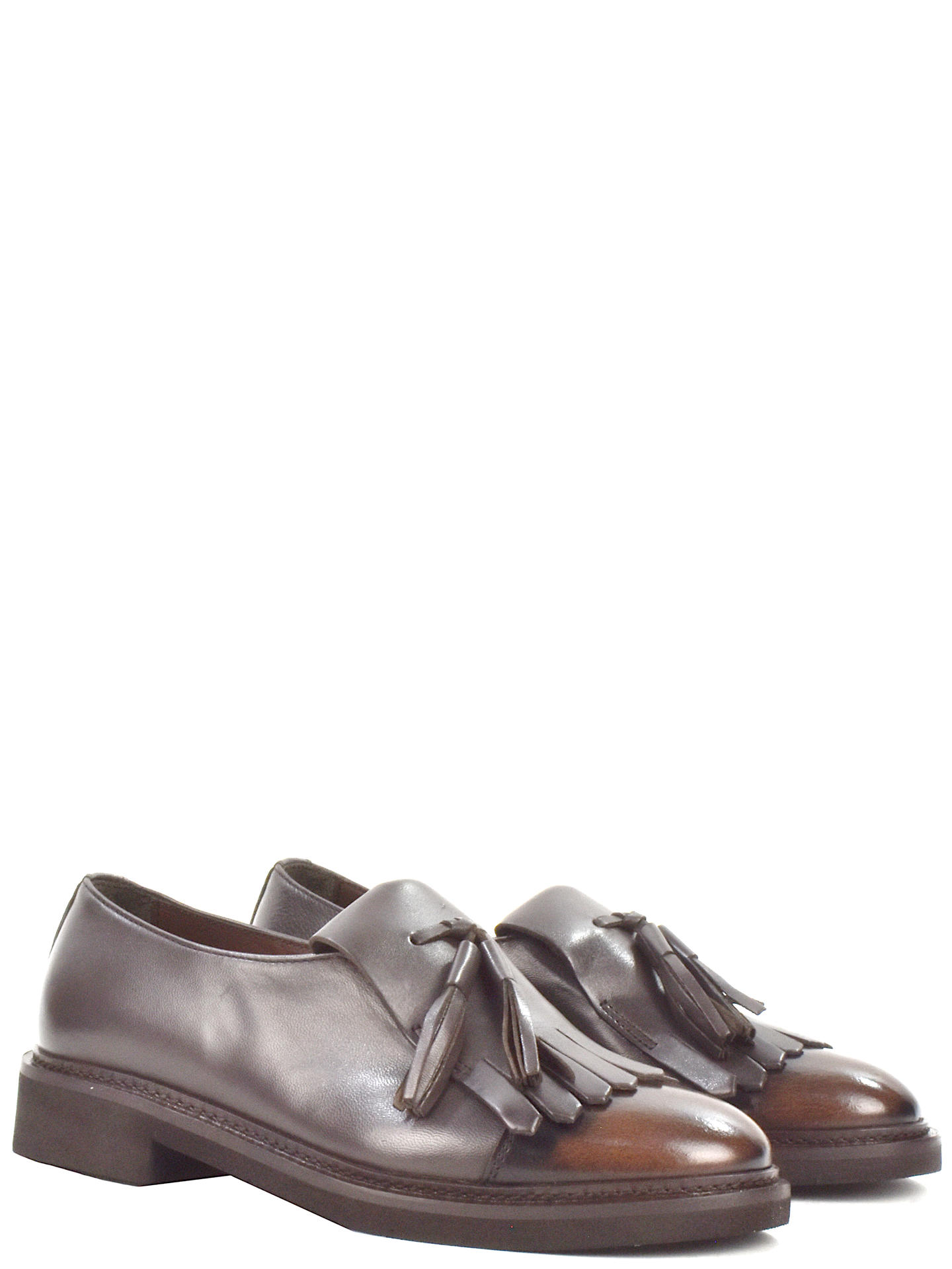 SCARPA BASSA FRANCO FEDELE D549B MARRONE
