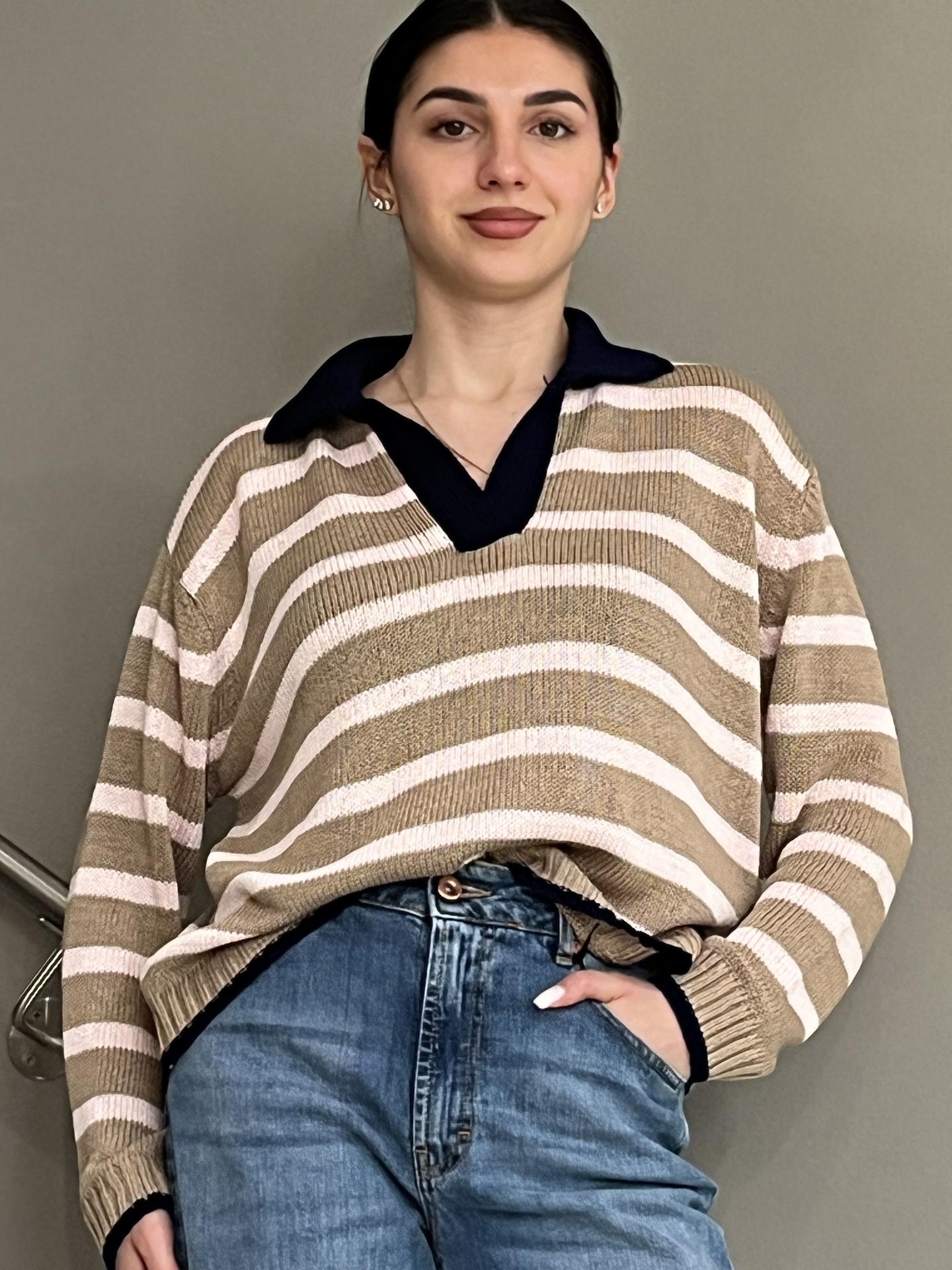 MAGLIA TENSIONE IN FIRENZE D90187 ROSA