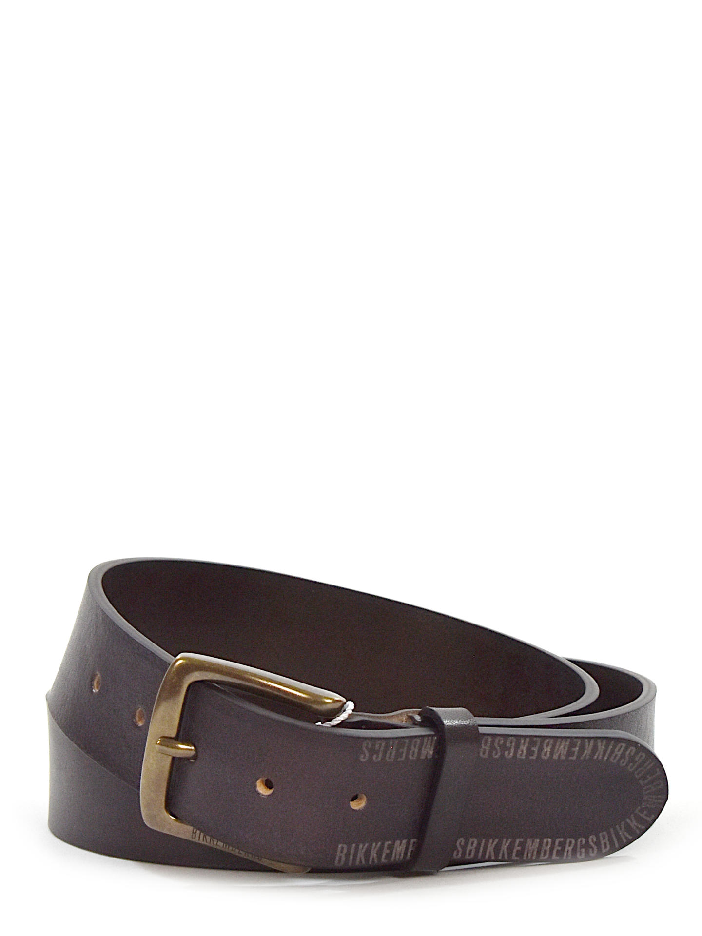 CINTURA BIKKEMBERGS E35101 MARRONE