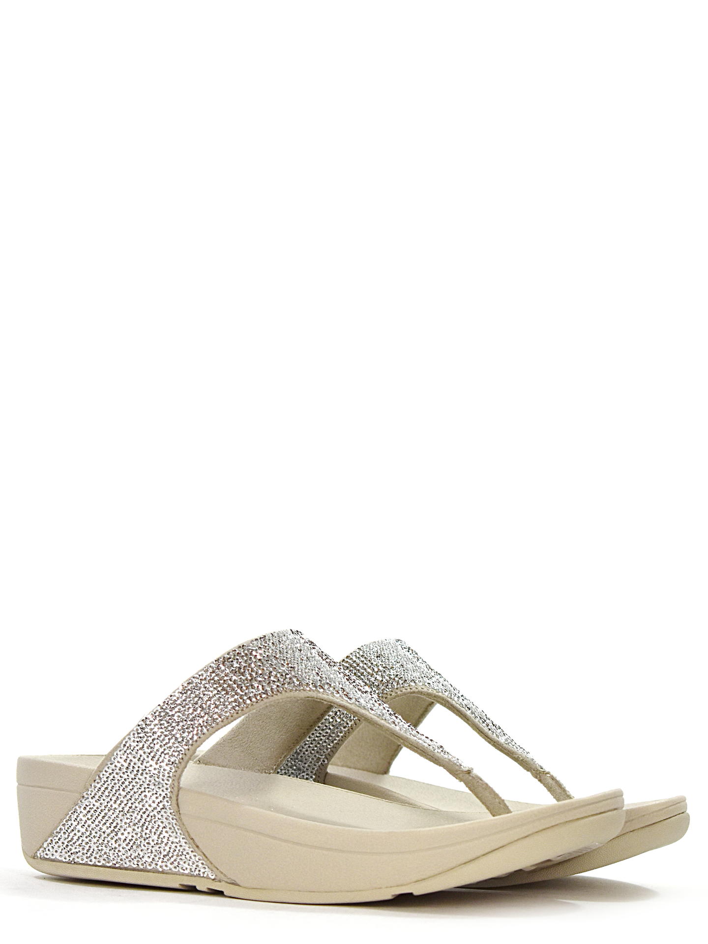 SANDALO BASSO FITFLOP ELECTRA ARGENTO