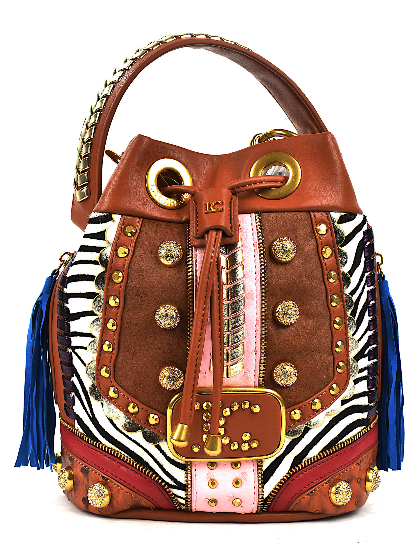 BORSA LA CARRIE BAG EM145 MARRONE