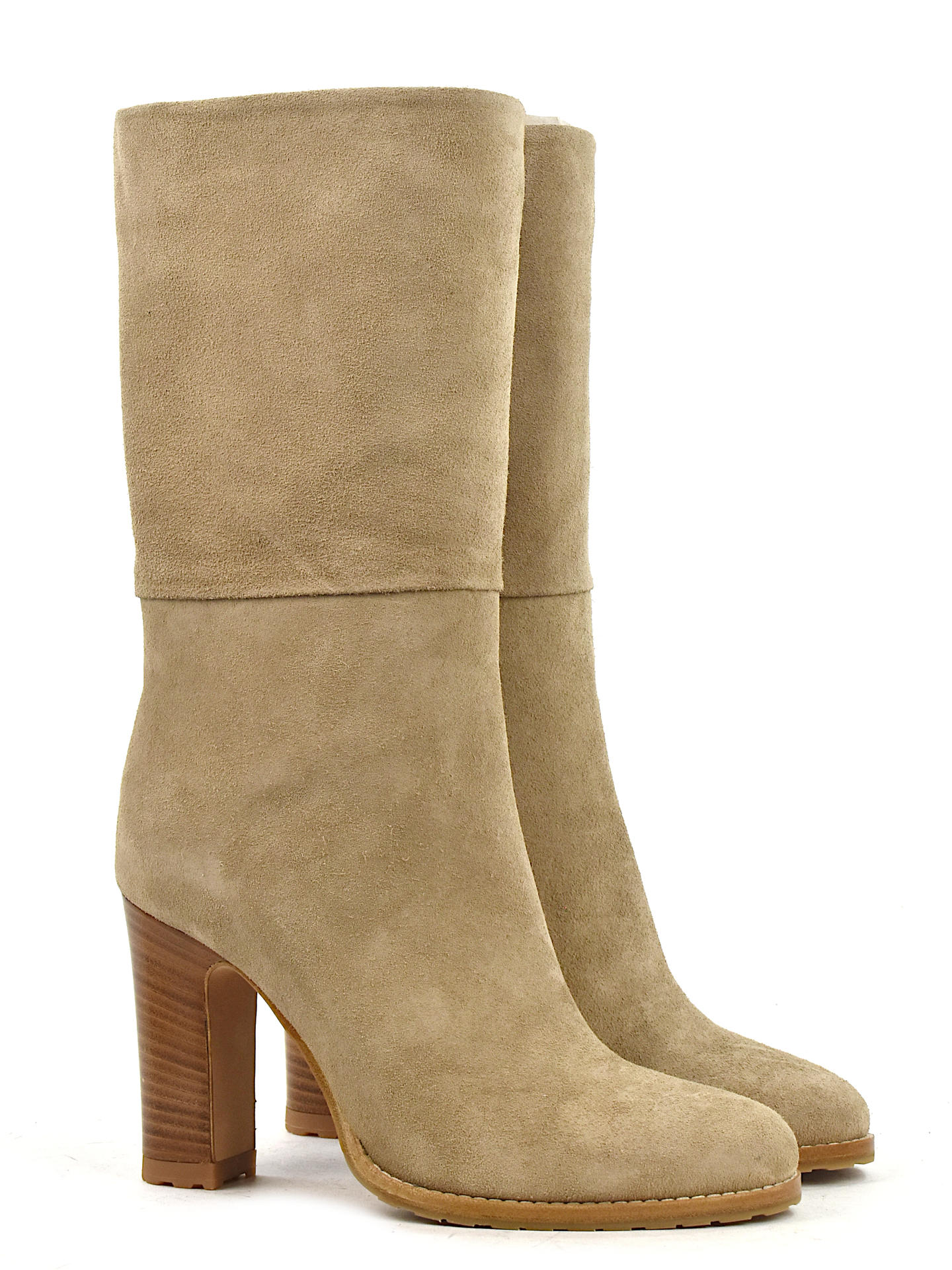 STIVALE ALTO JULIE DEE EN702 BEIGE