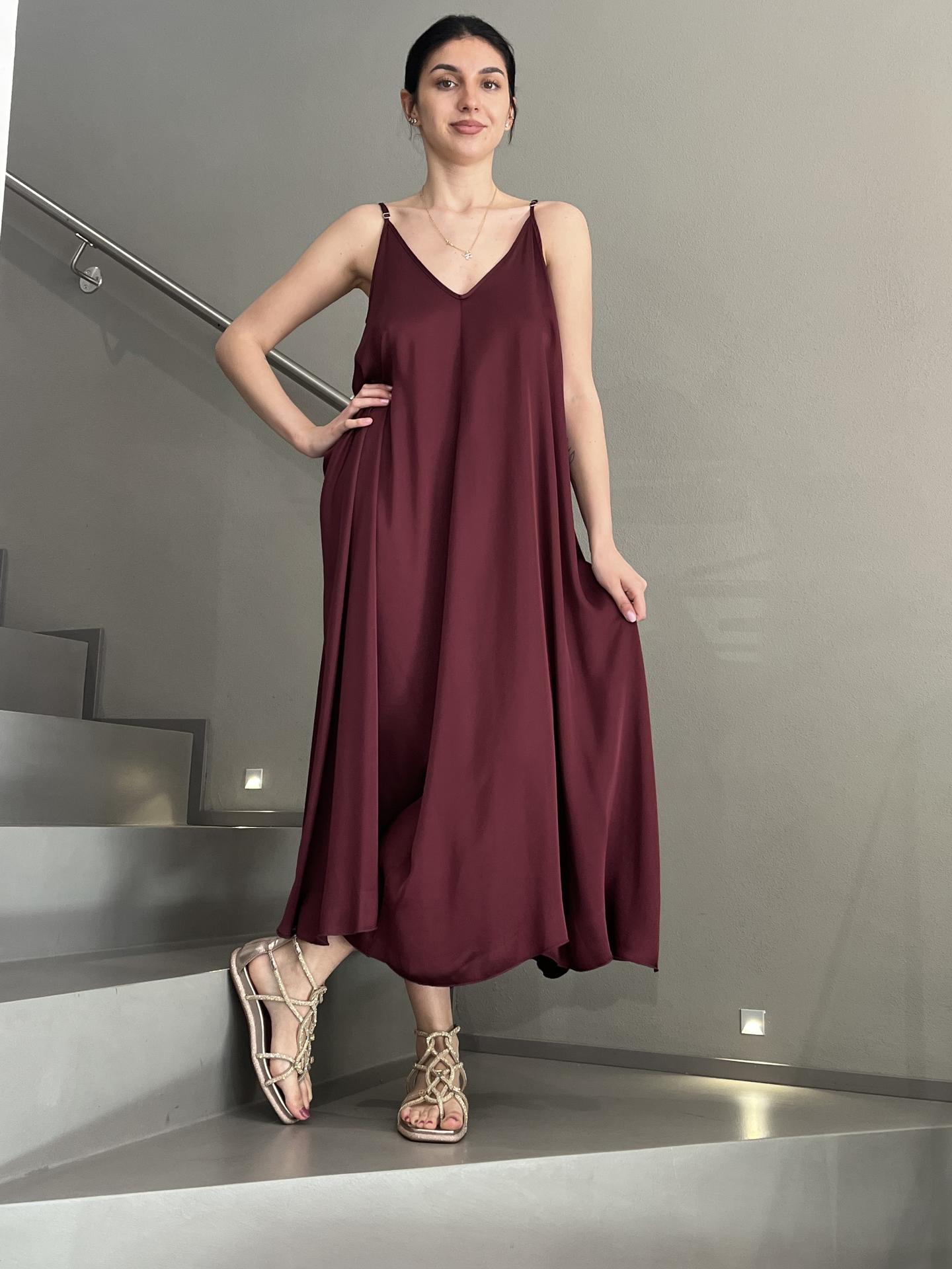 ABITO TENSIONE IN FIRENZE F2196A BORDEAUX