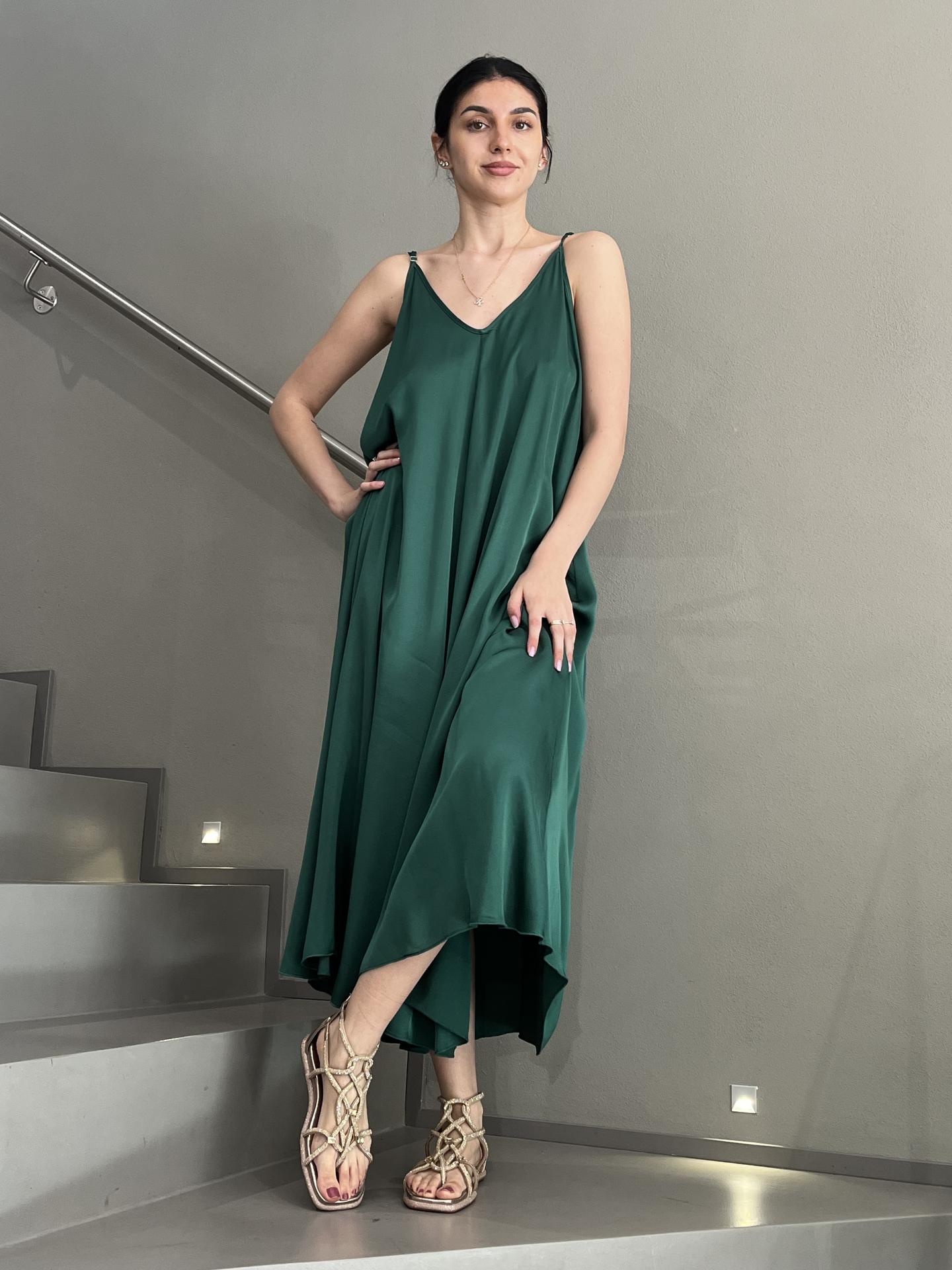 ABITO TENSIONE IN FIRENZE F2196A VERDE