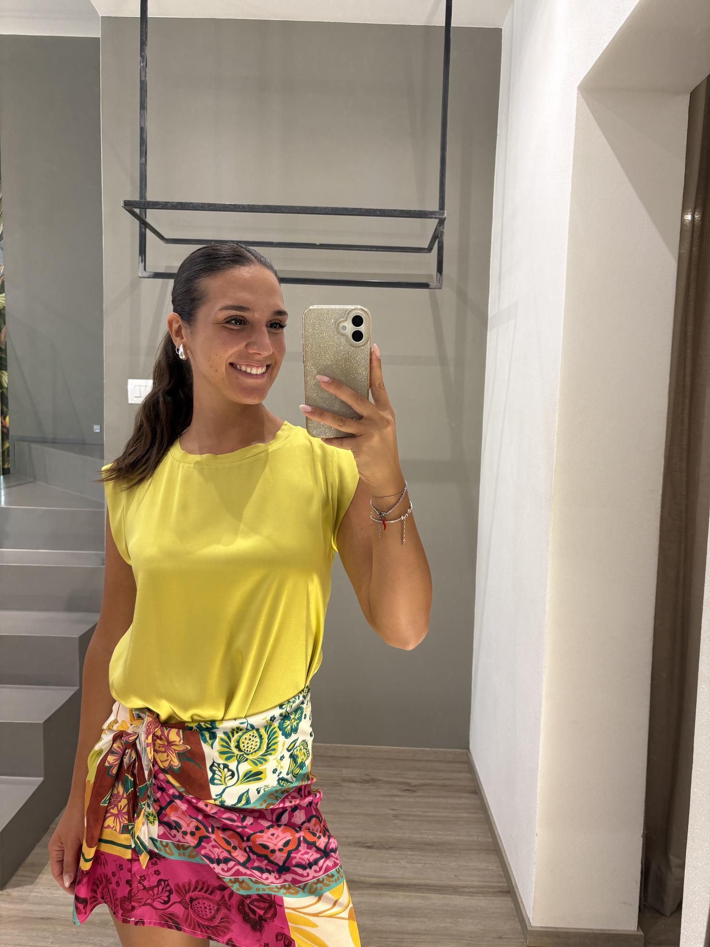 TOP MOTEL FA466B97Q GIALLO
