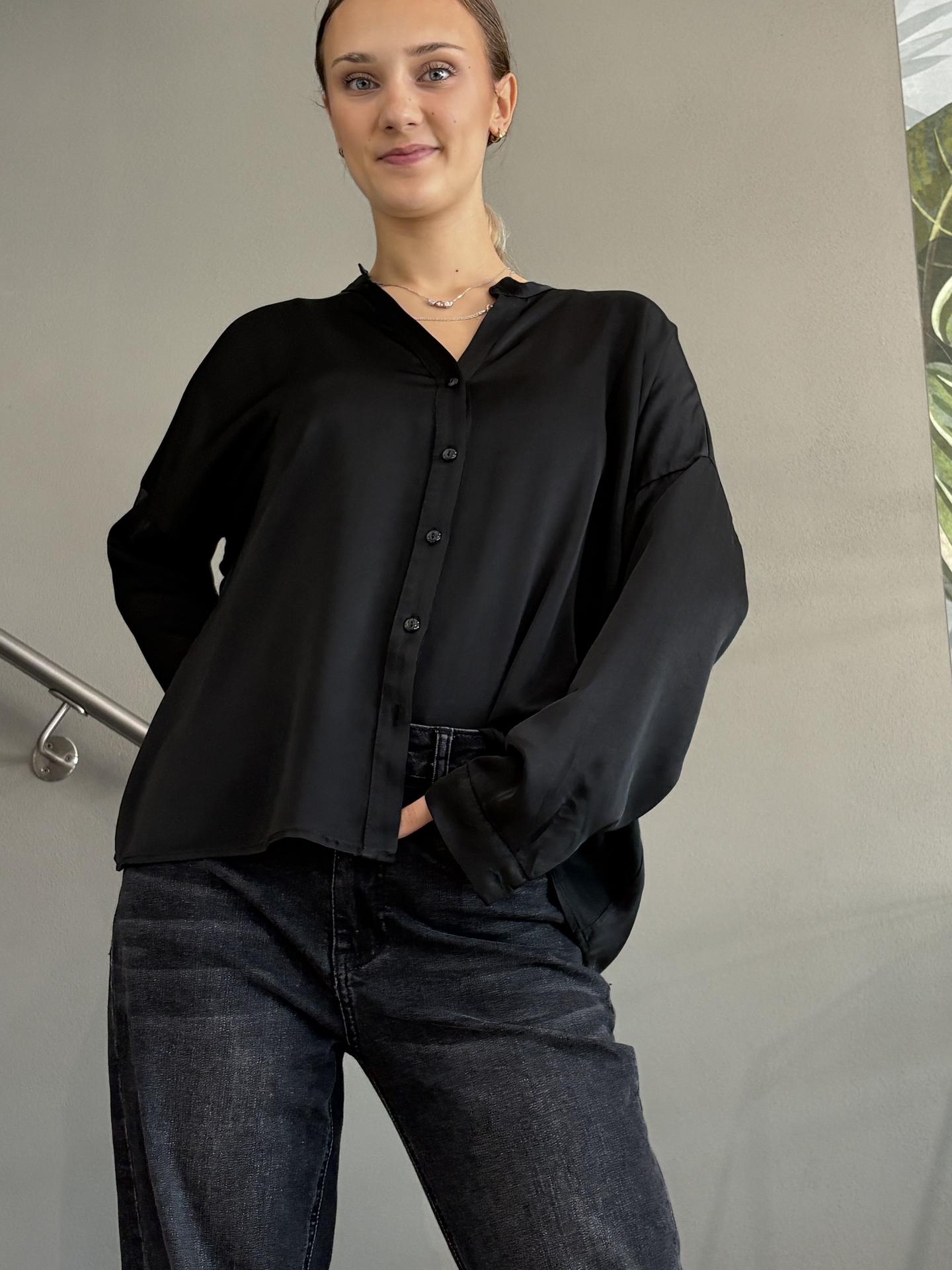 CAMICIA MOTEL G1013C22R NERO
