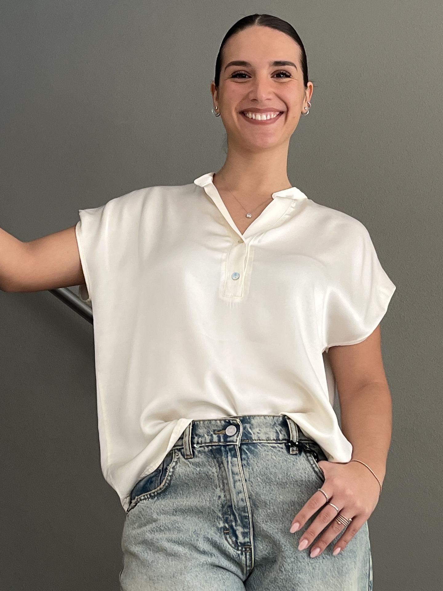 MAGLIA MOTEL G147B22R BIANCO