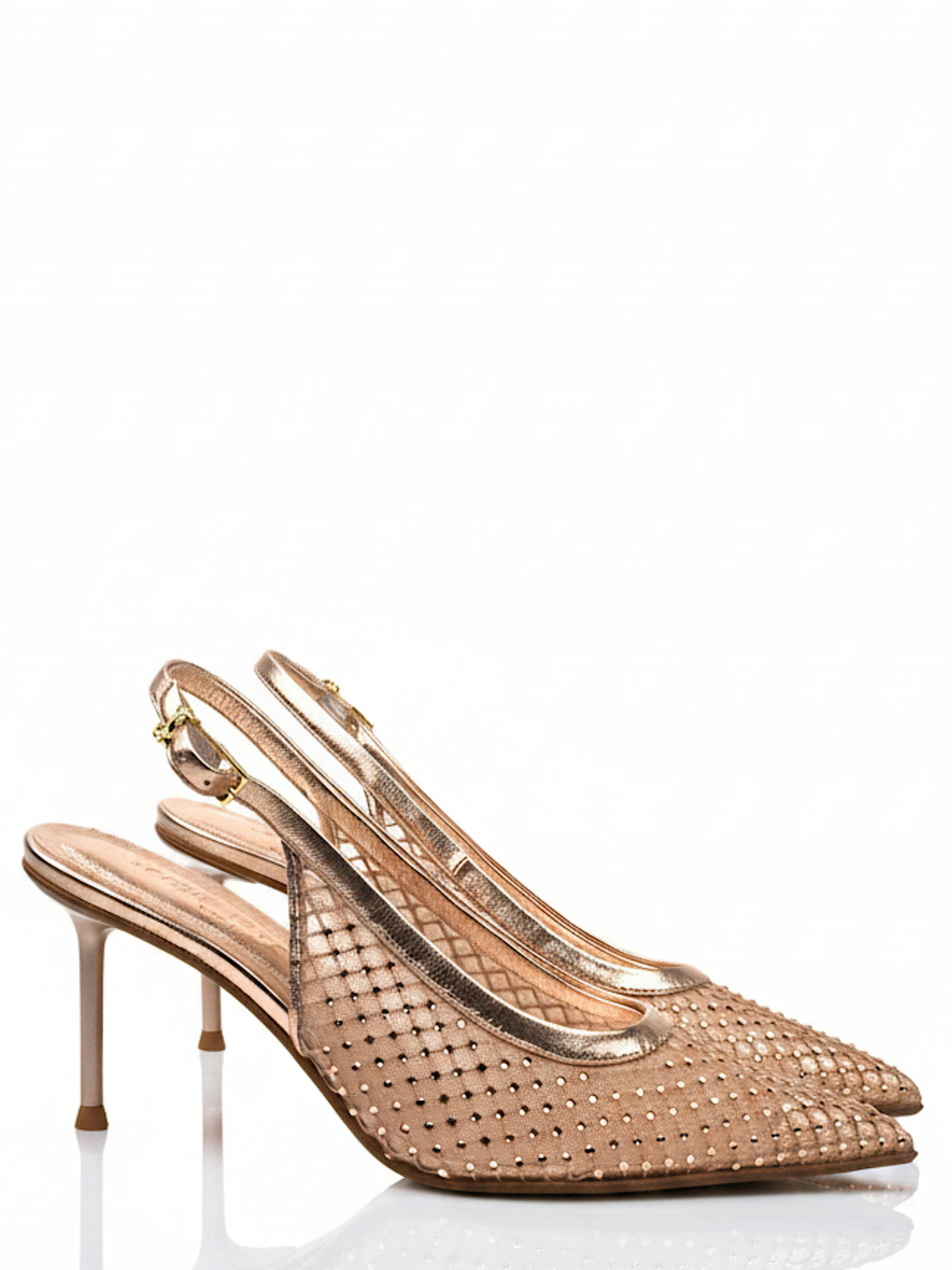 SANDALO ALTO SERGIO LEVANTESI GRETA6 PLATINO