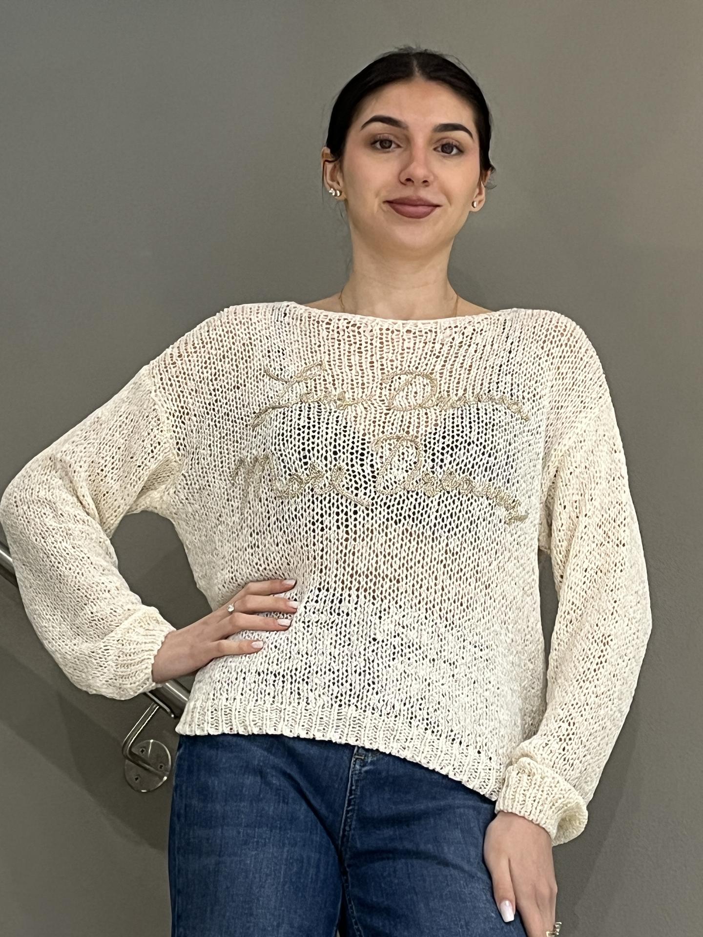 MAGLIA KOCCA HALERAMY BEIGE