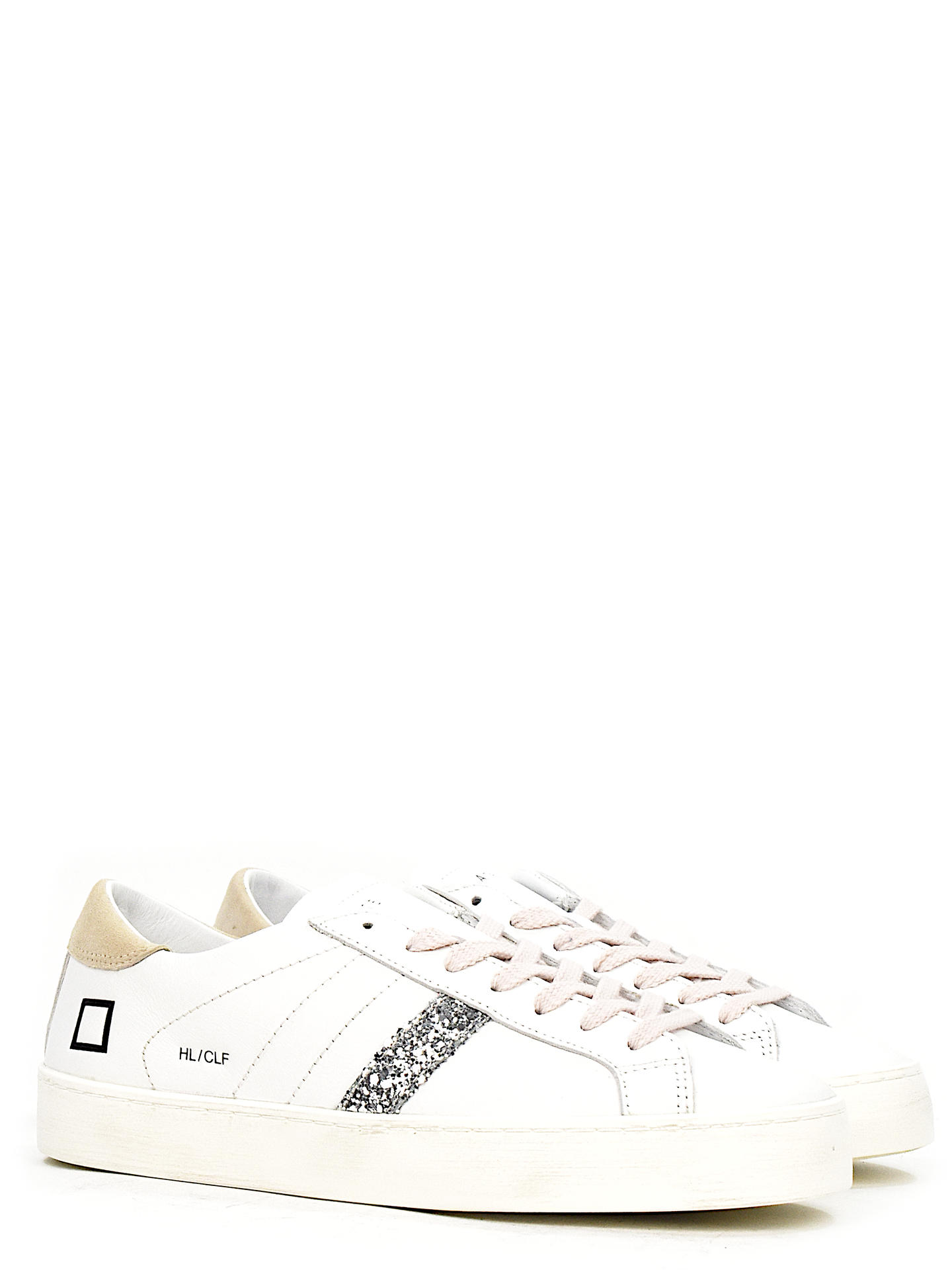 SNEAKERS D.A.T.E HLCAHBH BIANCO/BEIGE