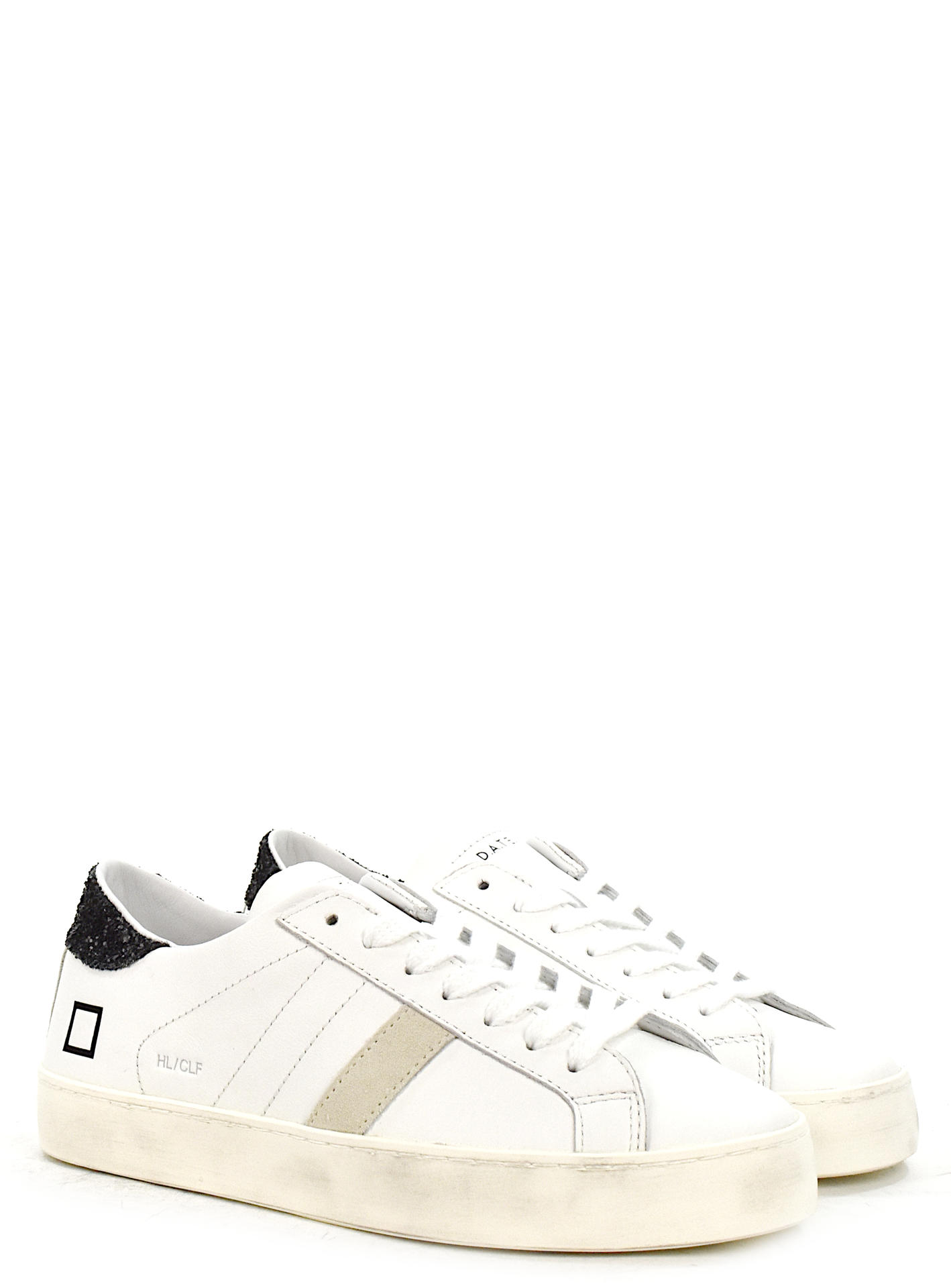 SNEAKERS D.A.T.E HLCAWBD BIANCO/NERO